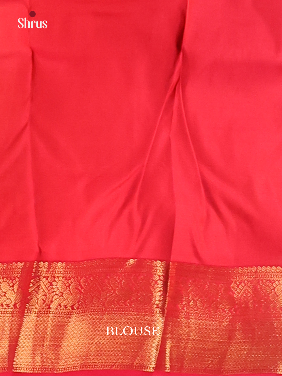 Dark Green & Orangish Pink - Kanchipuram-halfpure Saree
