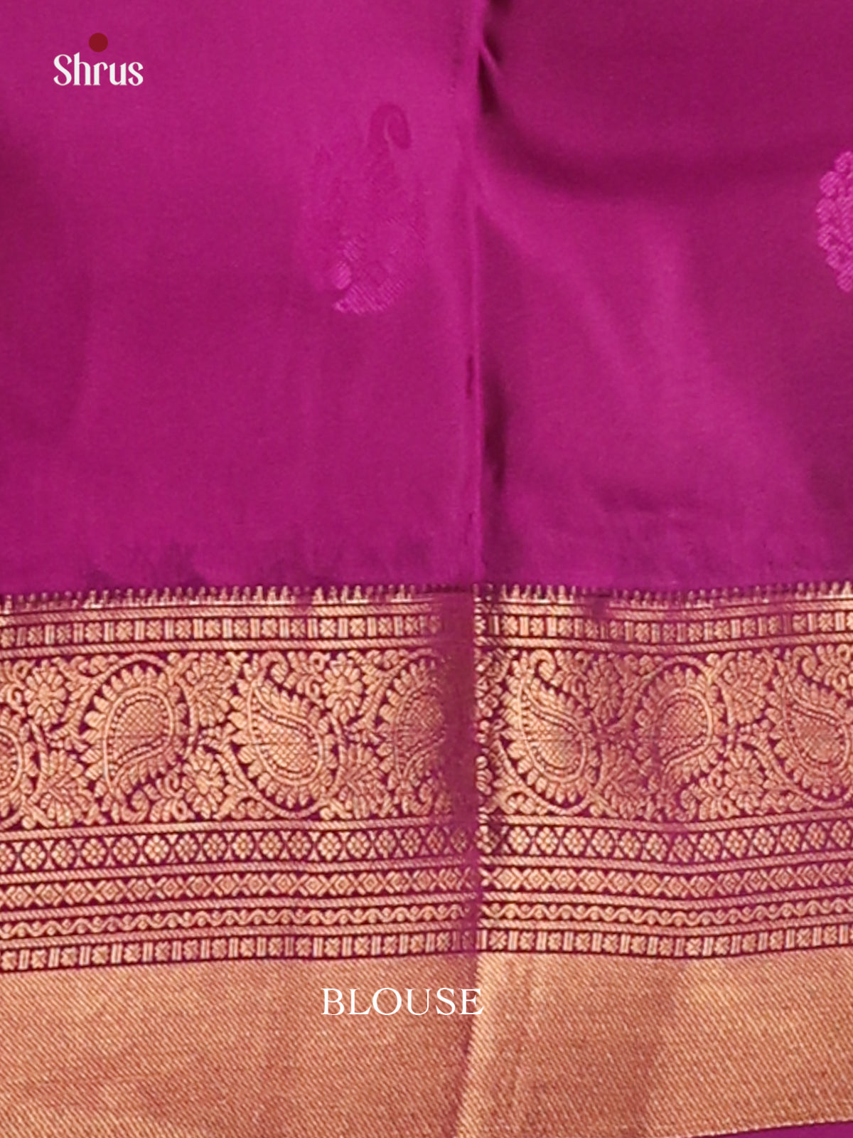 Teal & Purple - Kanchipuram-halfpure Saree - Shop on Shrus.com