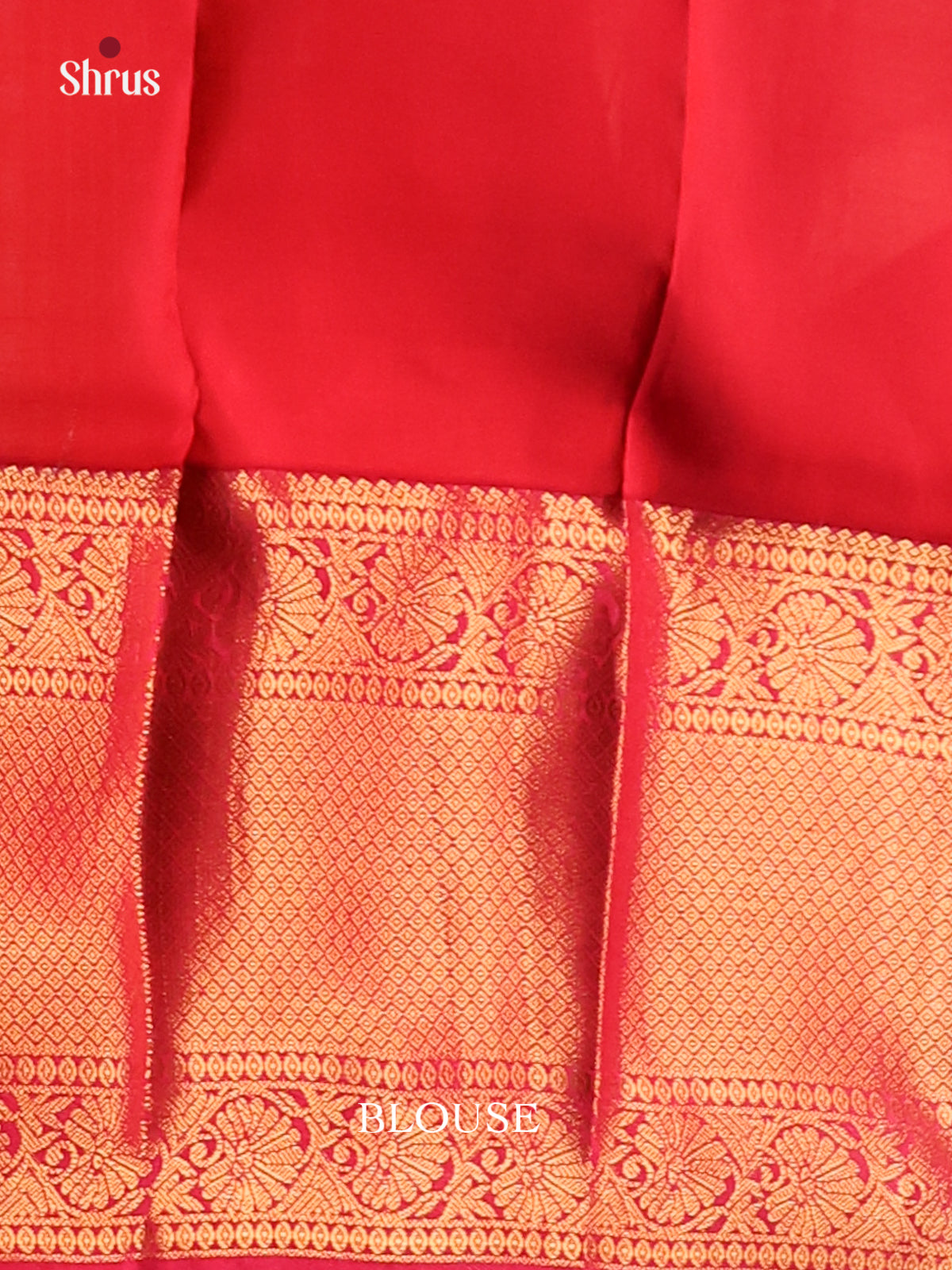 Mustard & Pink - Kanchipuram-halfpure Saree