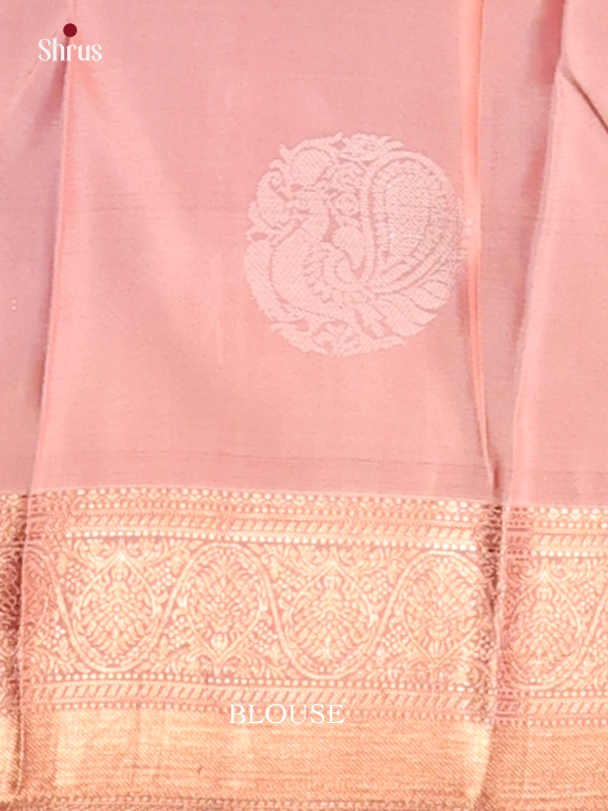 Red & Pink- Kanchipuram-halfpure Saree - Shop on Shrus.com