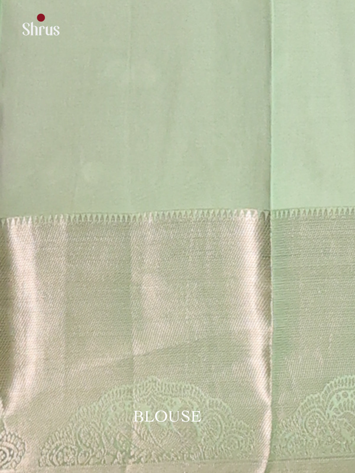 Pink & Pastel Green- Kanchipuram-halfpure Saree