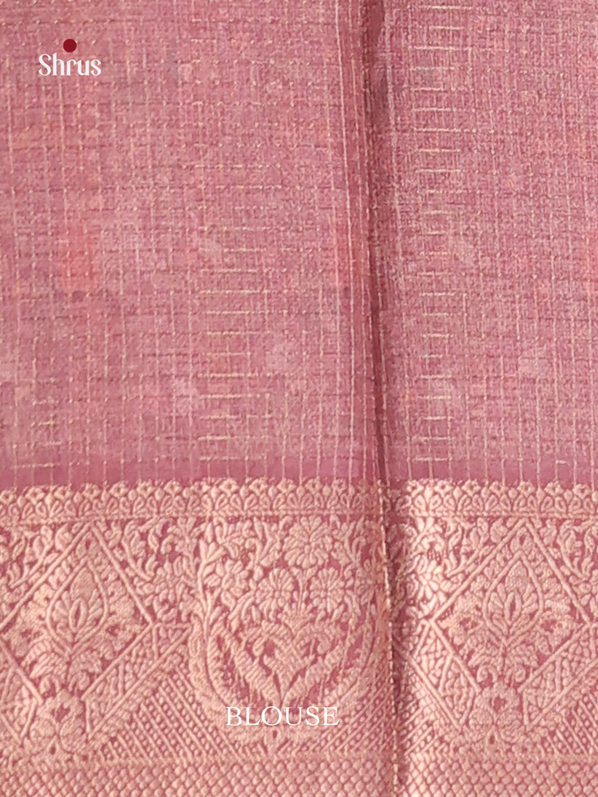 Cream & Onion Peel - Semi Dola silk Saree