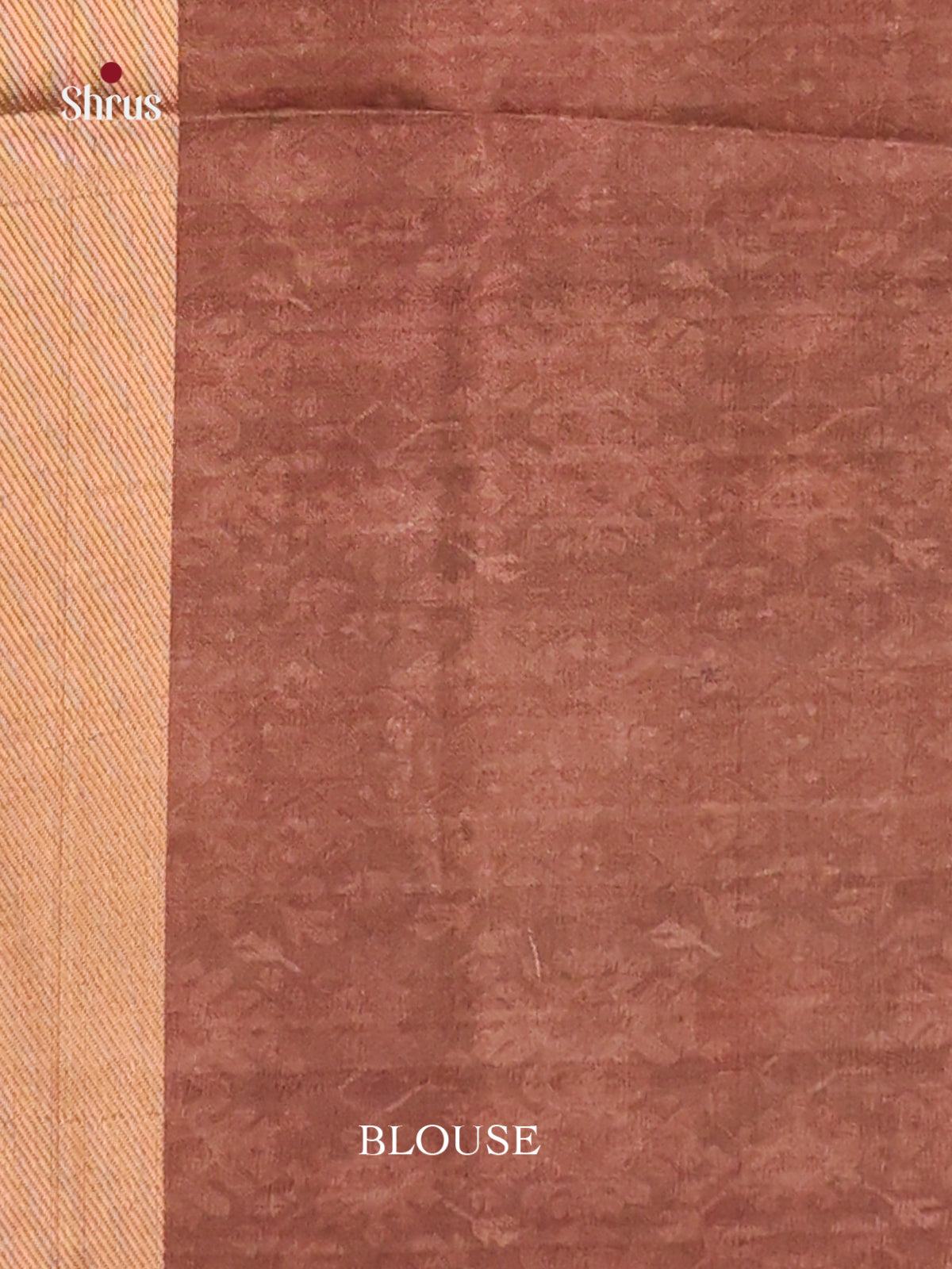 Brown Grey- Semi Dola silk Saree