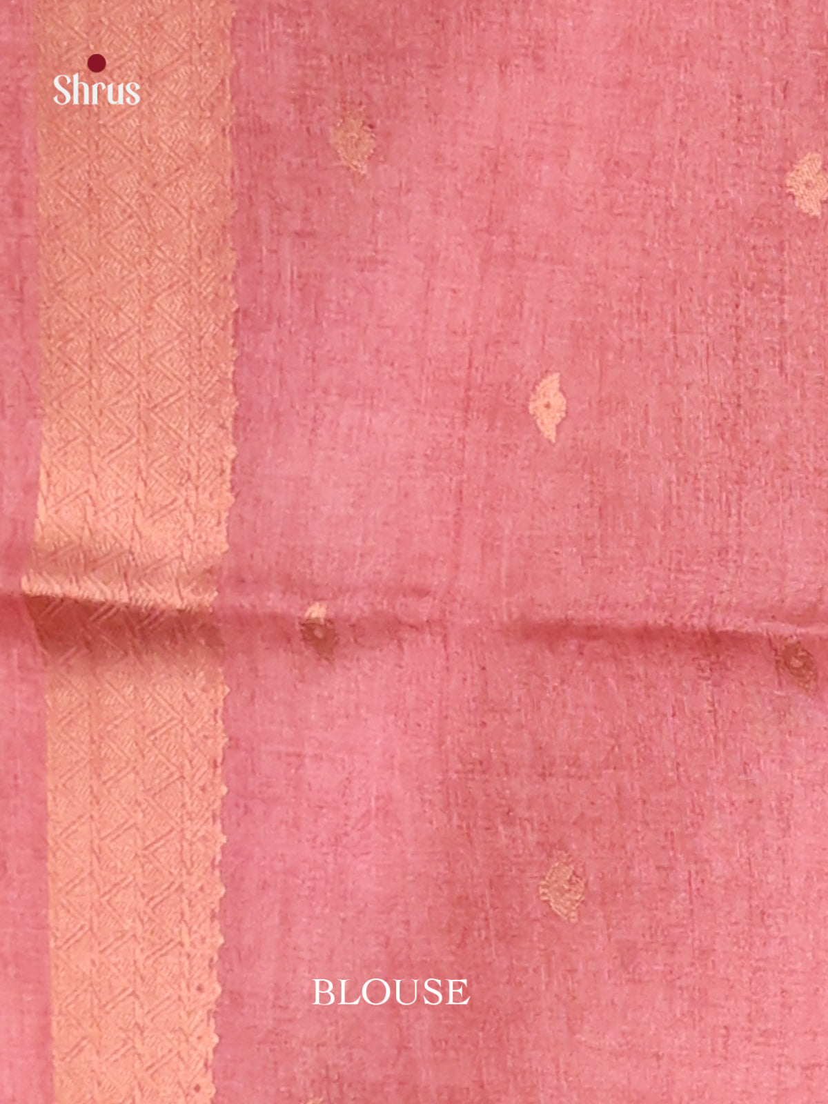 Grey & Pink - Semi Tussar Saree - Shop on Shrus.com
