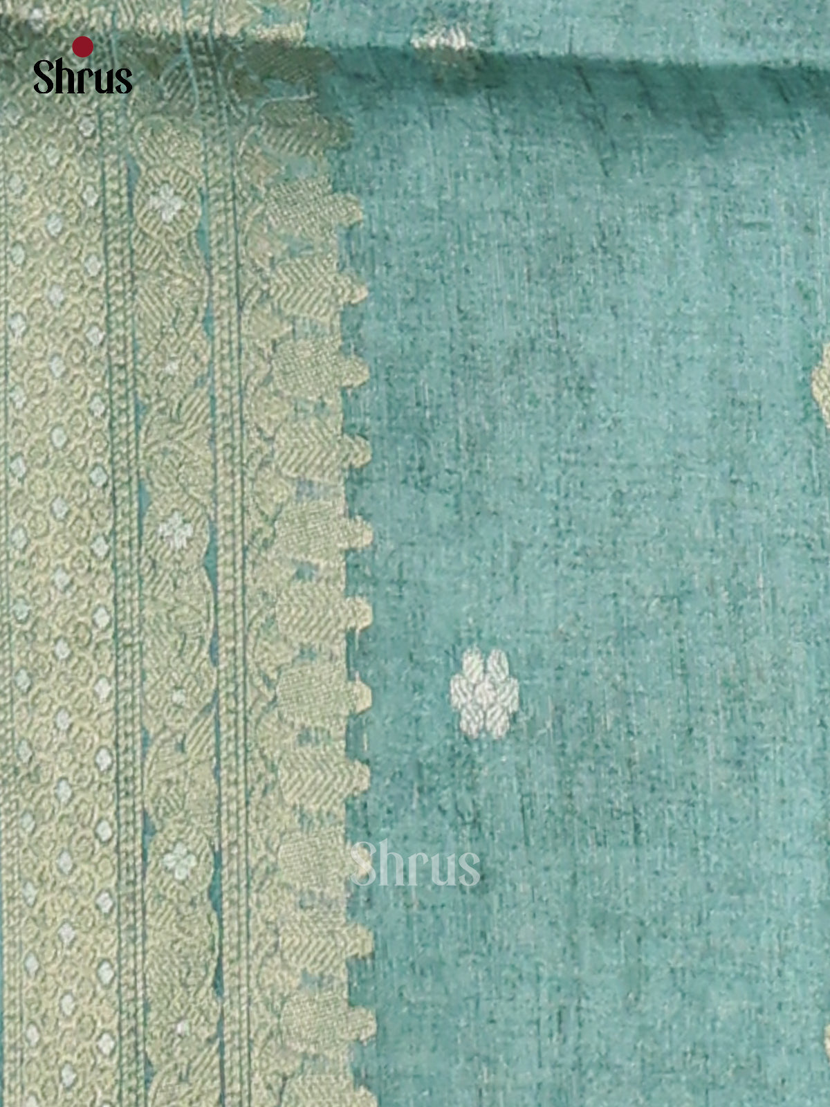 Lavender & Blue - Semi Tussar Saree - Shop on Shrus.com