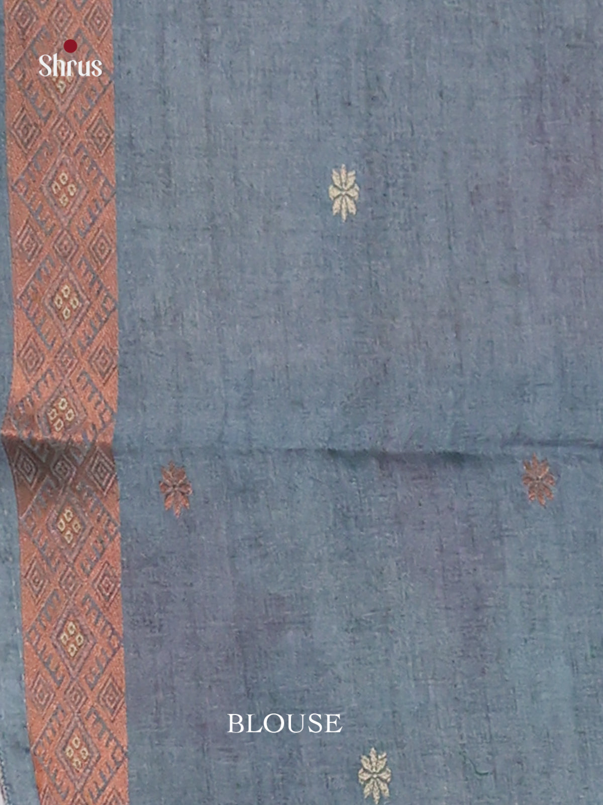 Blue - Semi Tussar Saree