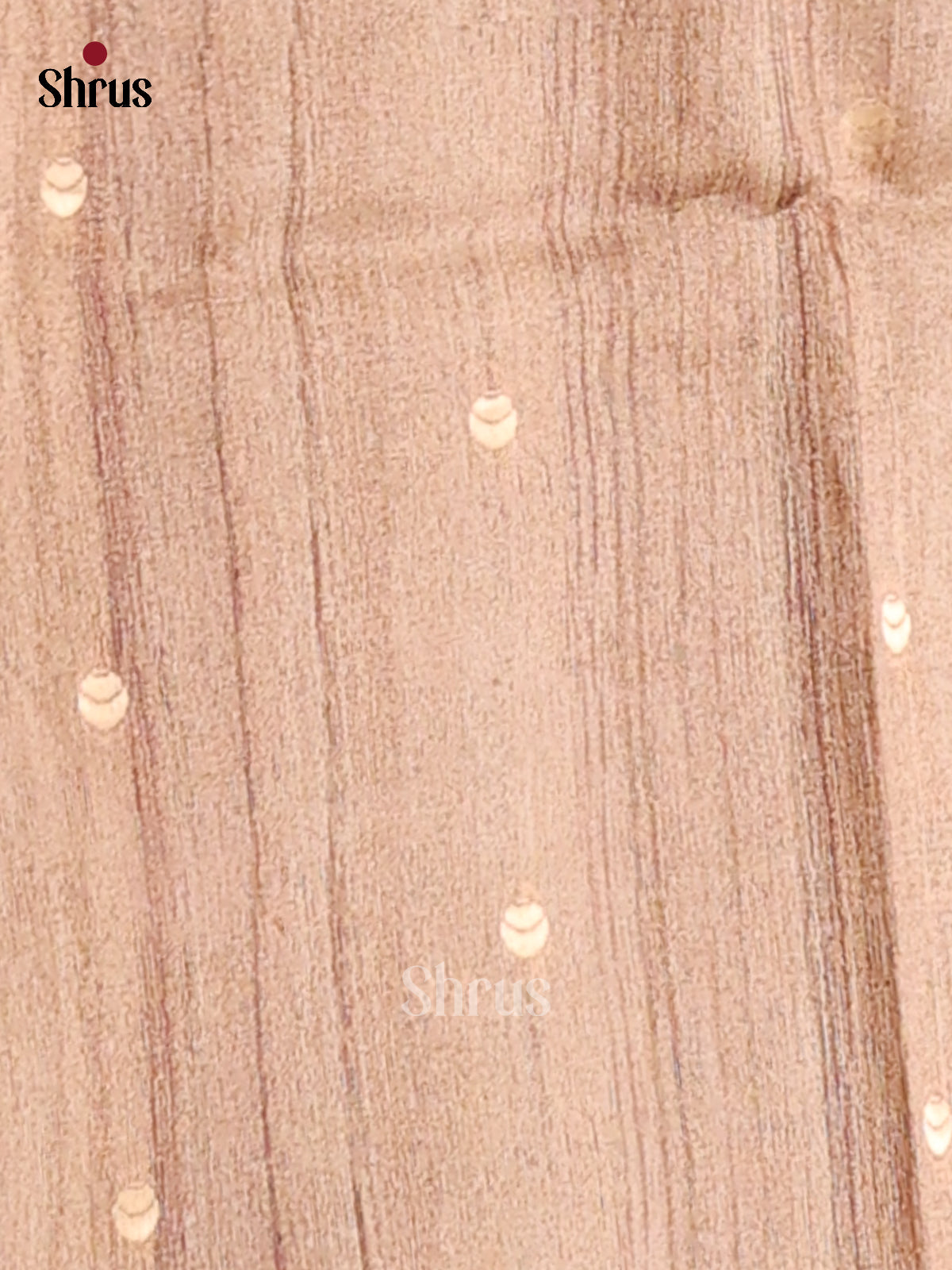 Black & Brown - Semi Tussar Saree