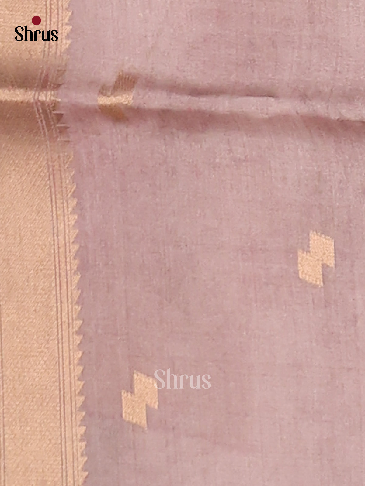 Grey - Semi Tussar Saree - Shop on Shrus.com