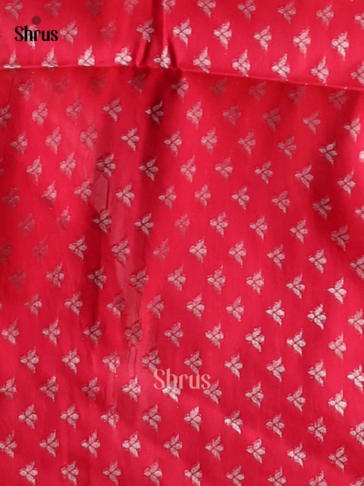 Red - Semi Softsilk Saree