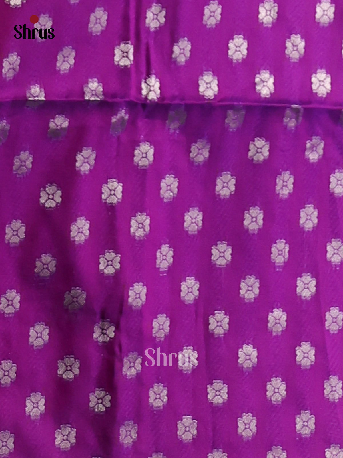 Purple - Semi Softsilk Saree