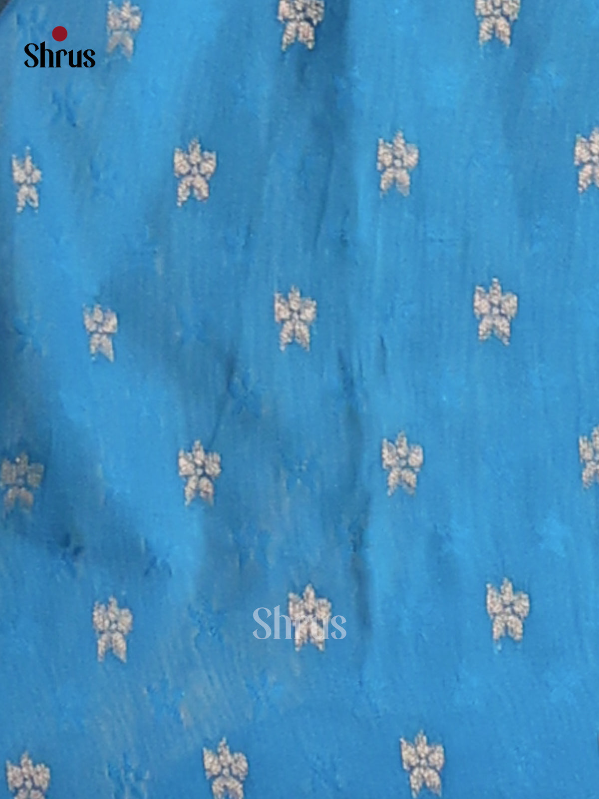 Blue - Semi Softsilk Saree