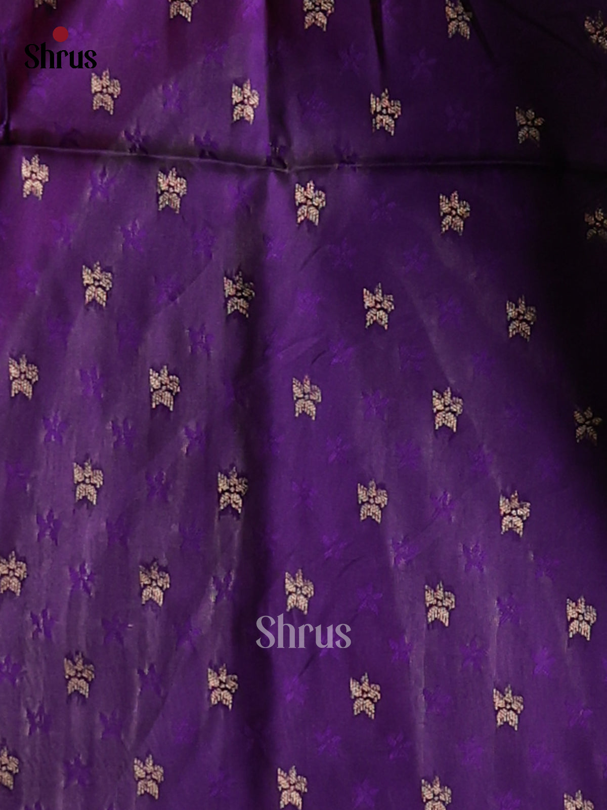 Violet - Semi Softsilk Saree - Shop on Shrus.com