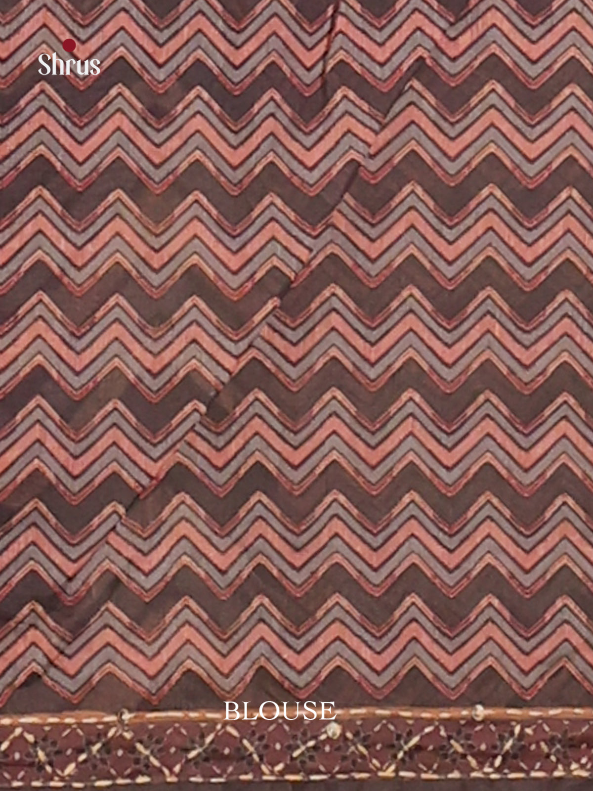 Brown - Semi Kantha Saree