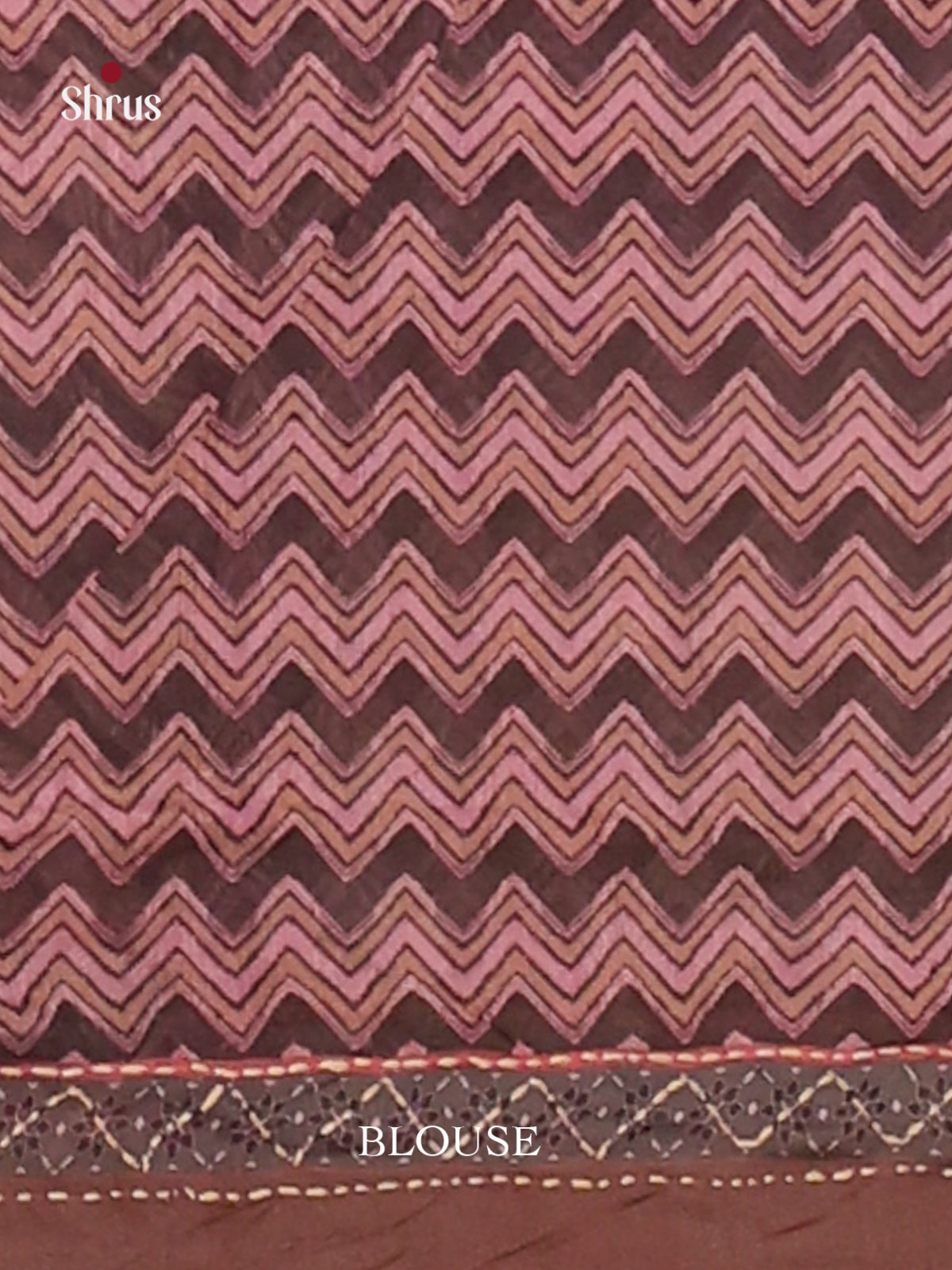 Brown - Semi Kantha Saree