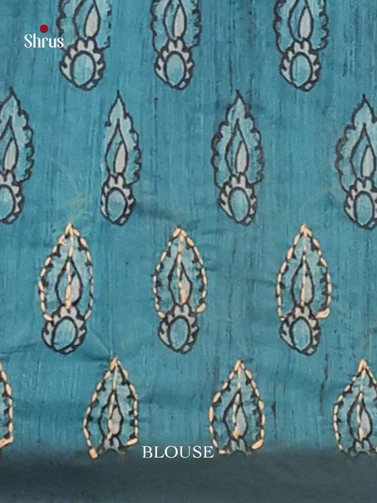 Blue - Semi Kantha Saree