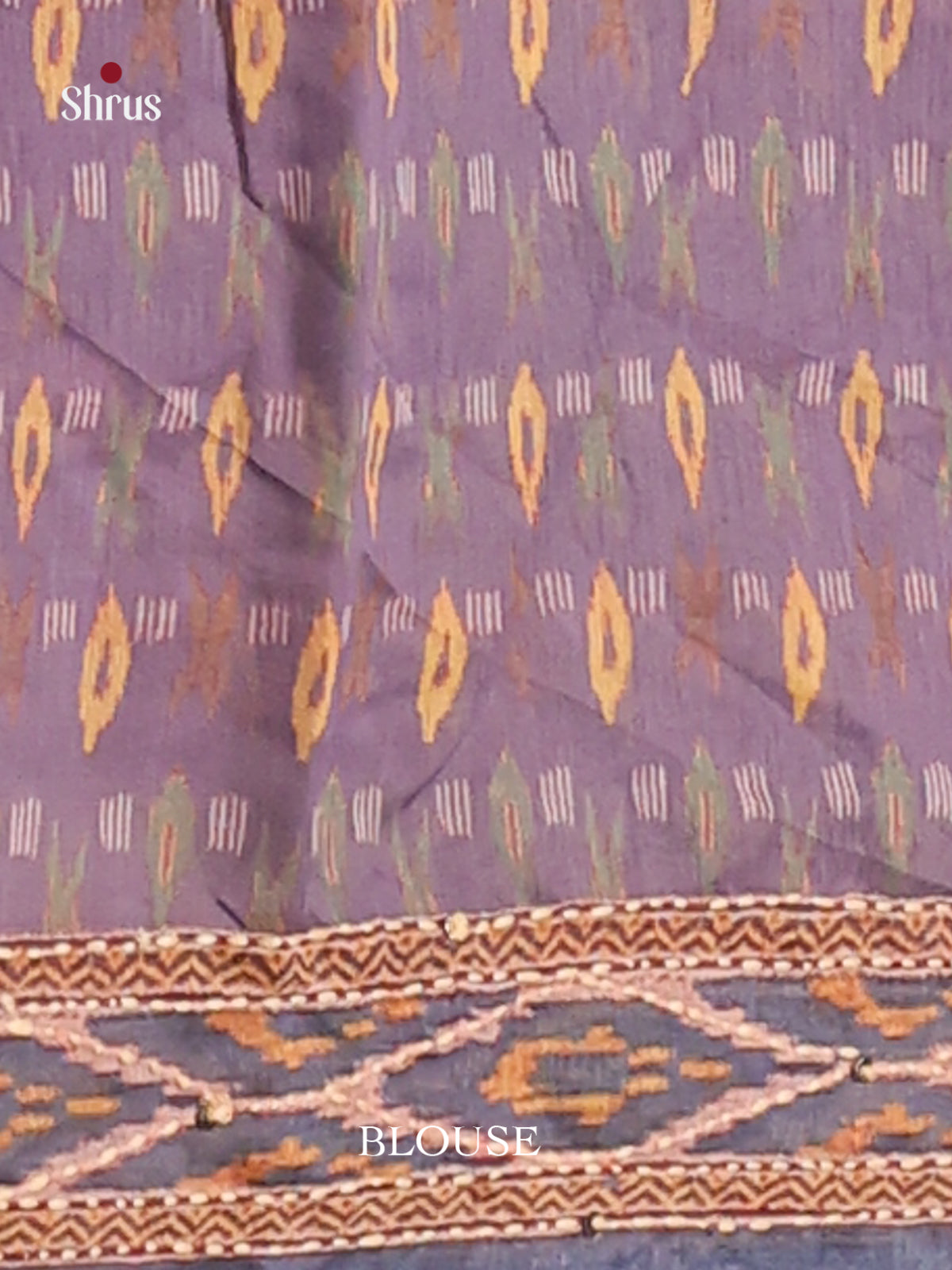 Purple - Semi Kantha Saree