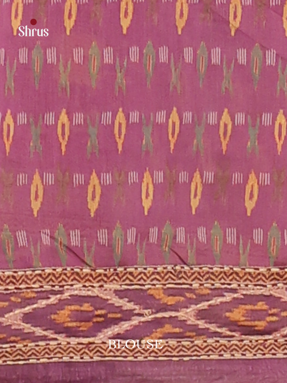 Purple - Semi Kantha Saree - Shop on Shrus.com