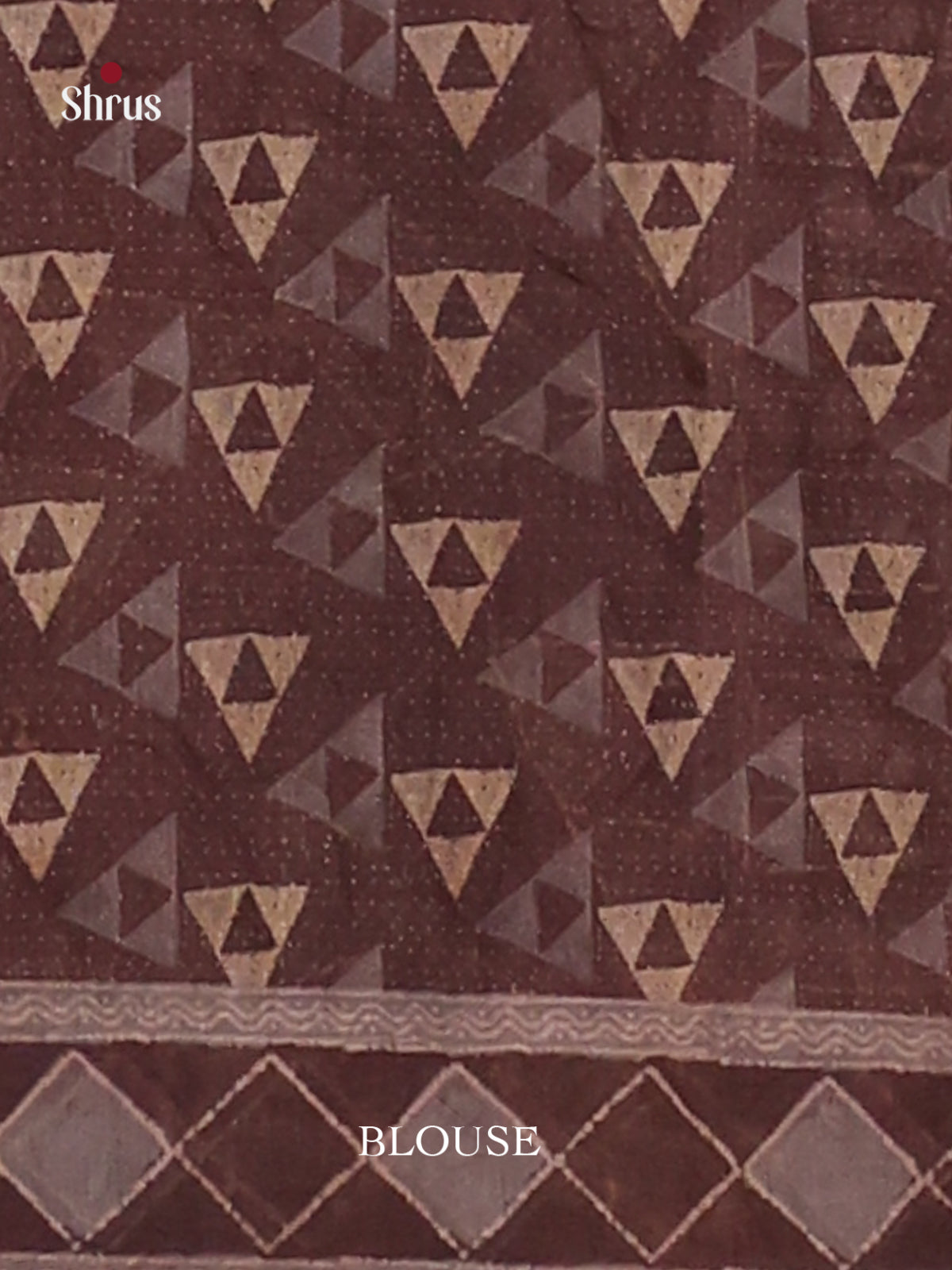 Brown - Semi Kantha Saree