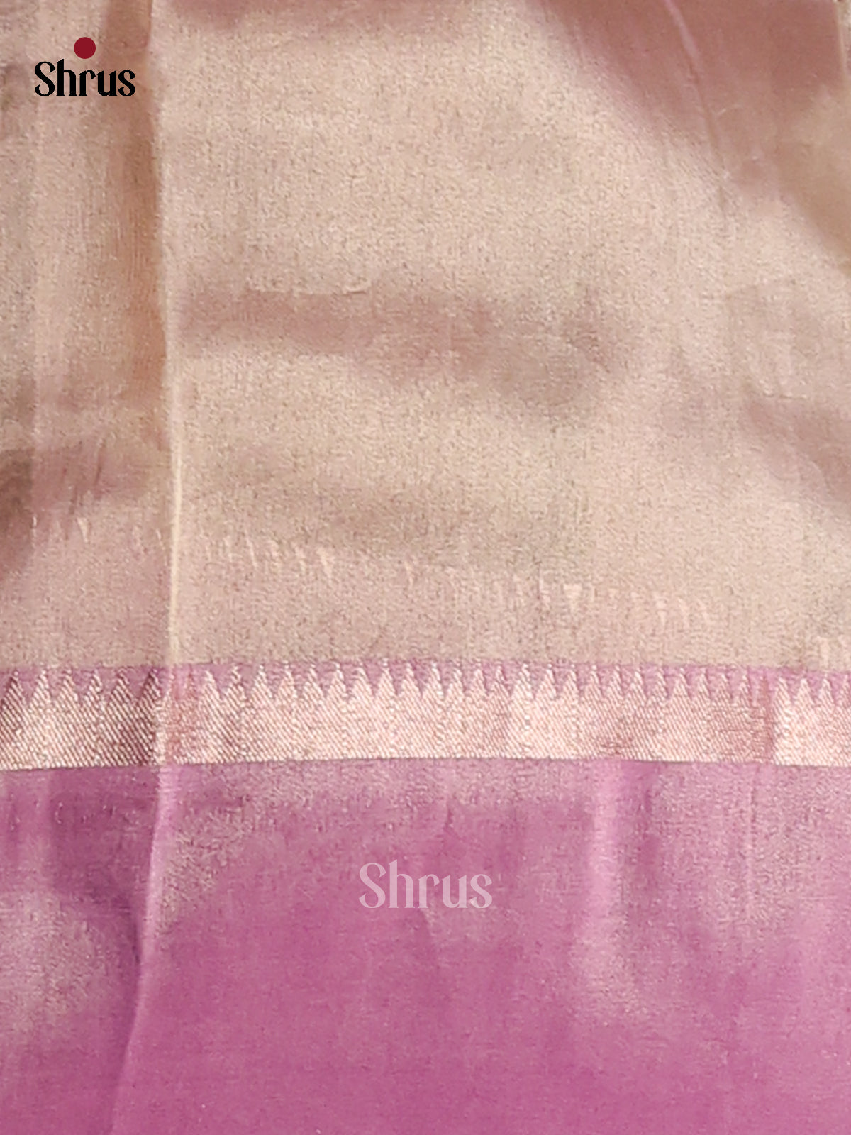 Mild Lavender - Semi Tissue Saree - Shop on Shrus.com