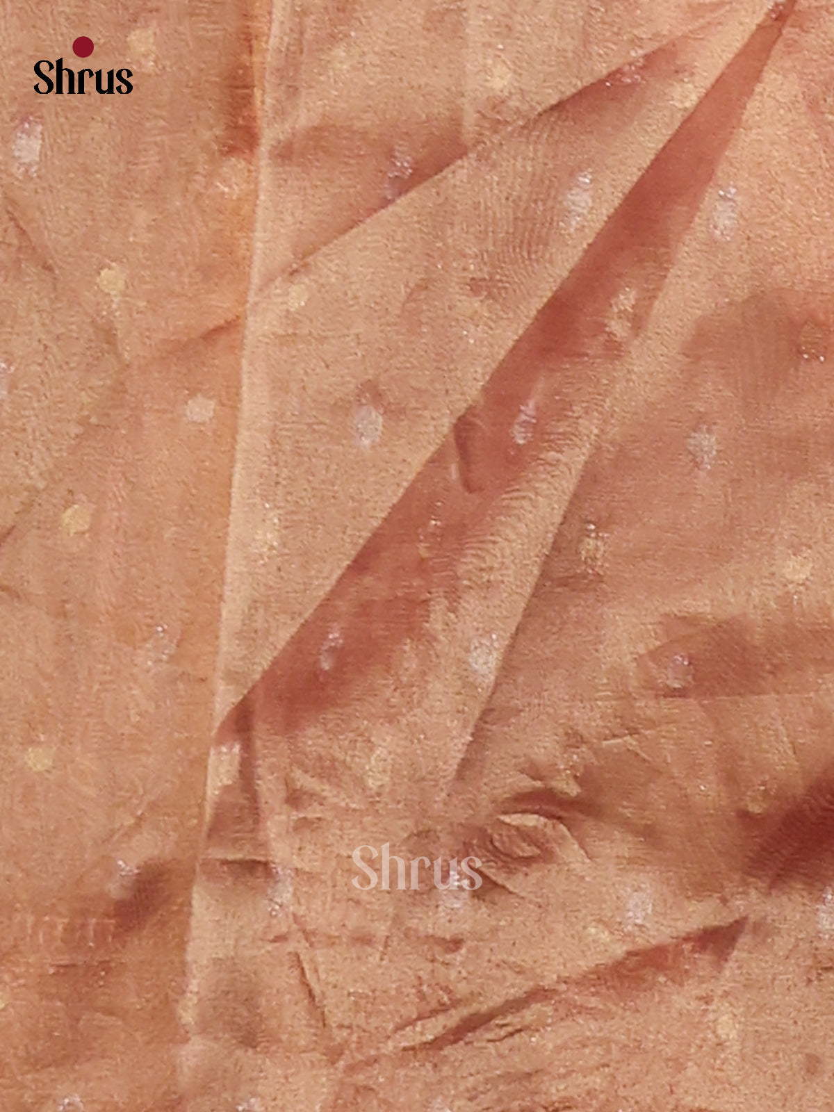 Dusty Pink - Semi Tissue Saree - Shop on Shrus.com
