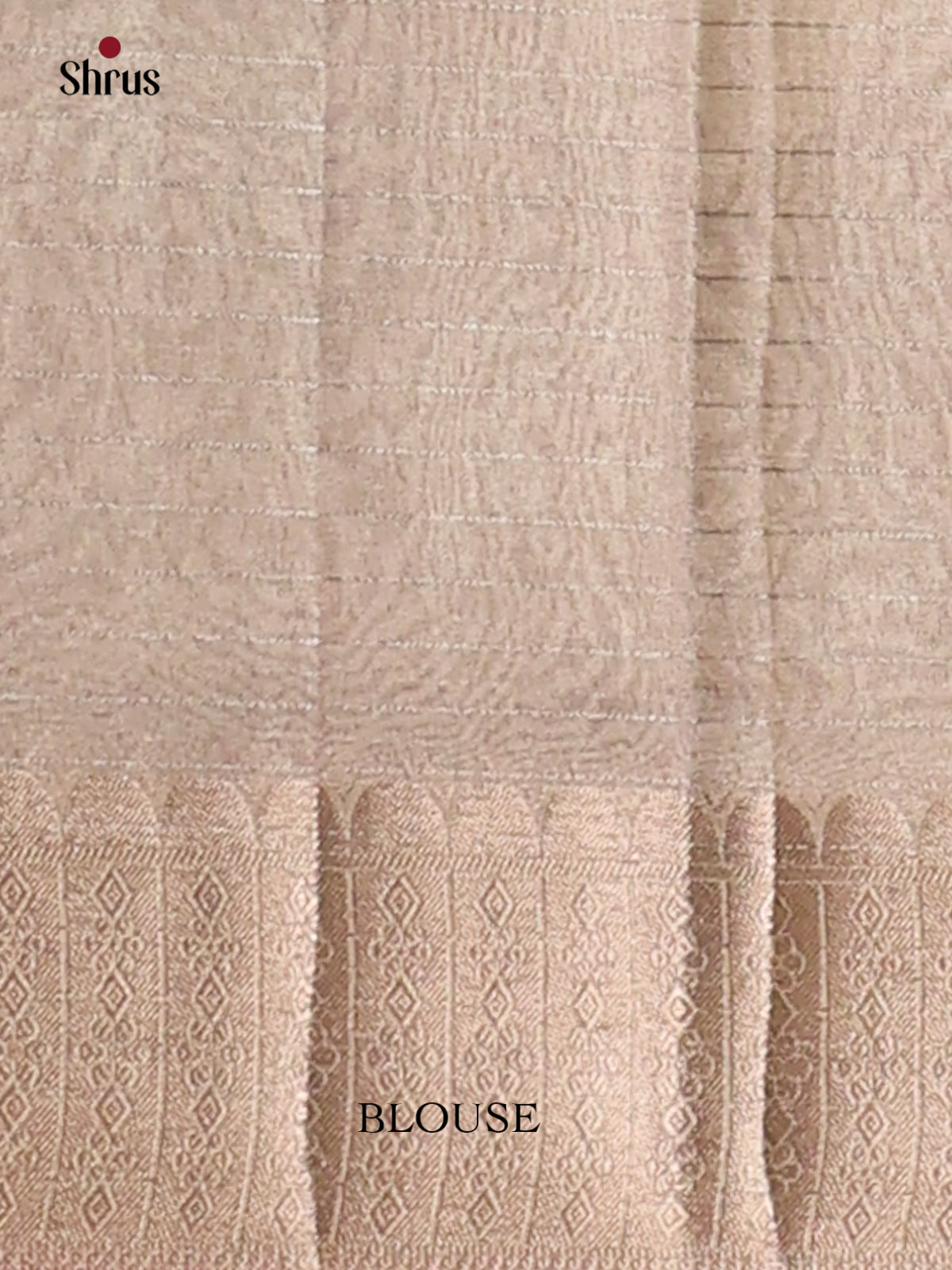 Dusty Pink- Semi Tissue Saree