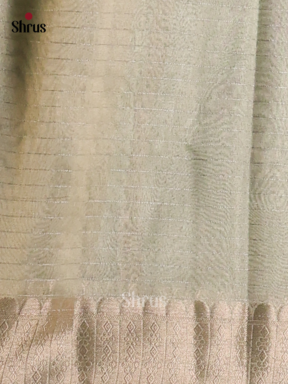 Lite green- Semi Tissue Saree