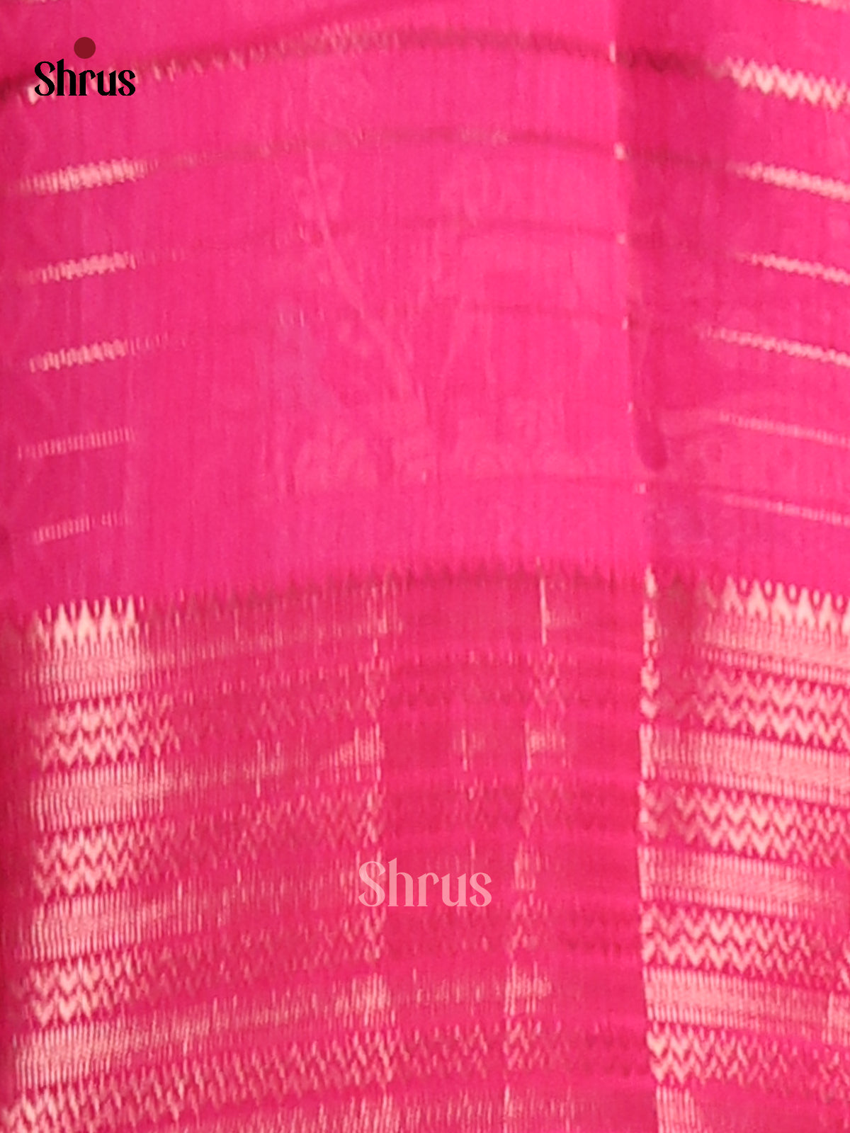 Purple & Pink - Semi Mysoresilk Saree - Shop on Shrus.com