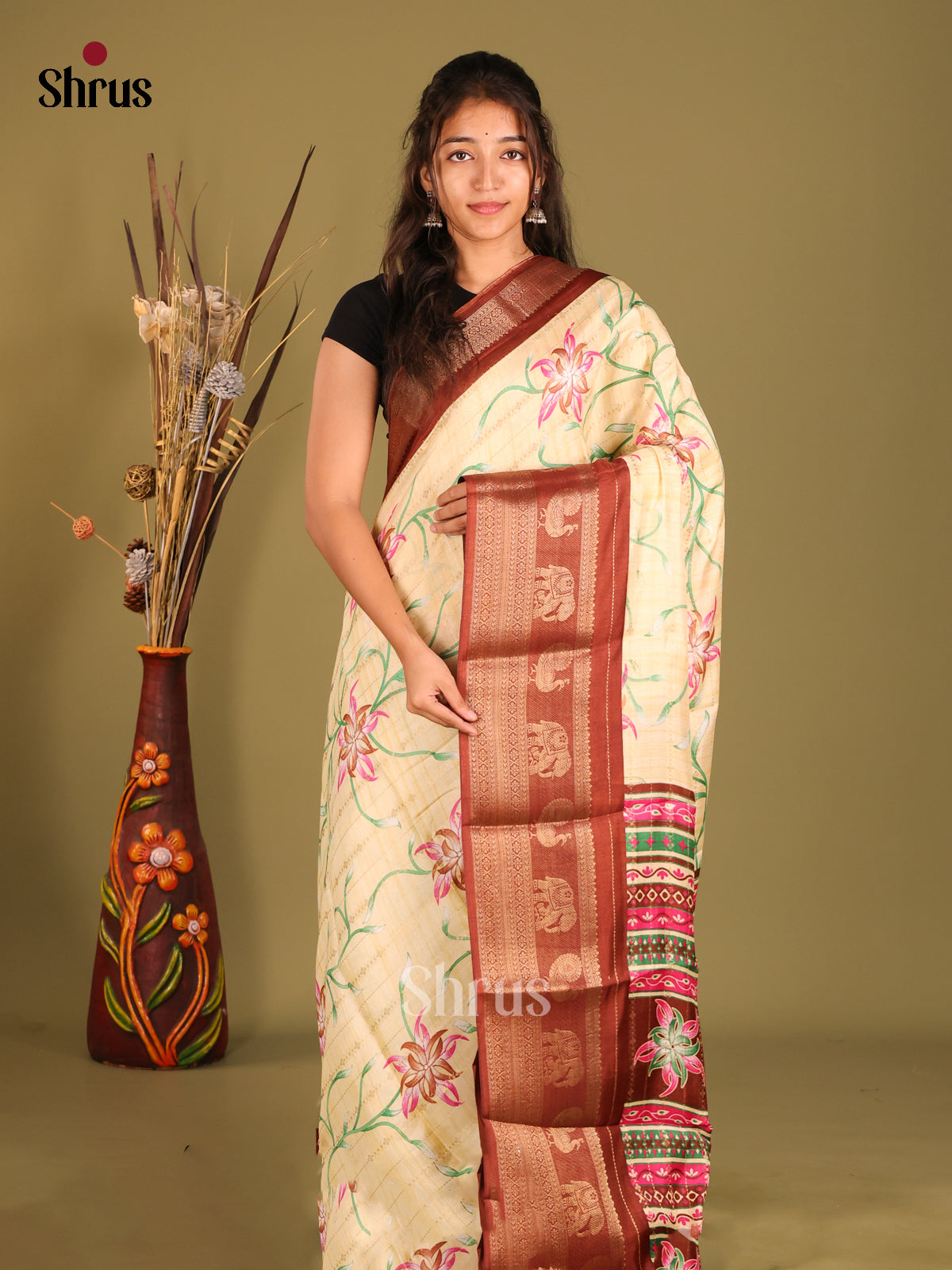 DFS09144 - Semi Mysoresilk Saree