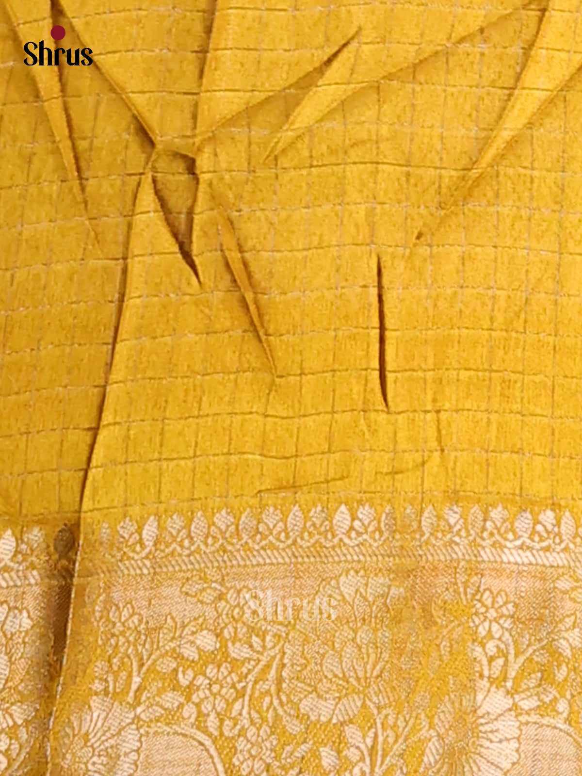 DFS09185 - Semi Dola silk Saree - Shop on Shrus.com