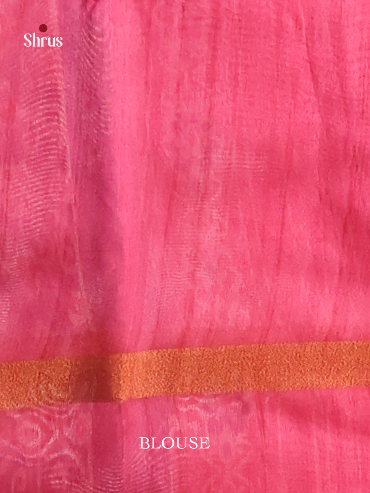 Cream & Violet - Champa semitussar Saree