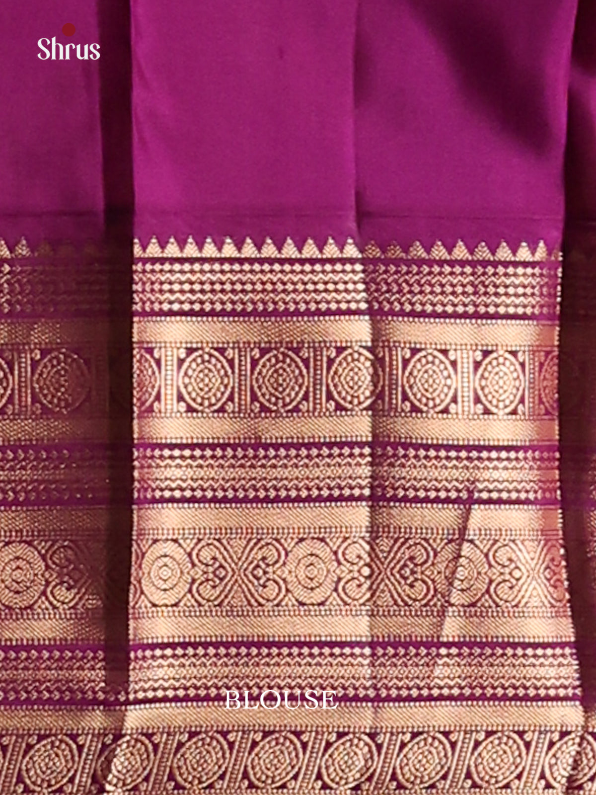 Lavender and Purple Kanchipuram silk Saree floral jaal brocade pallu