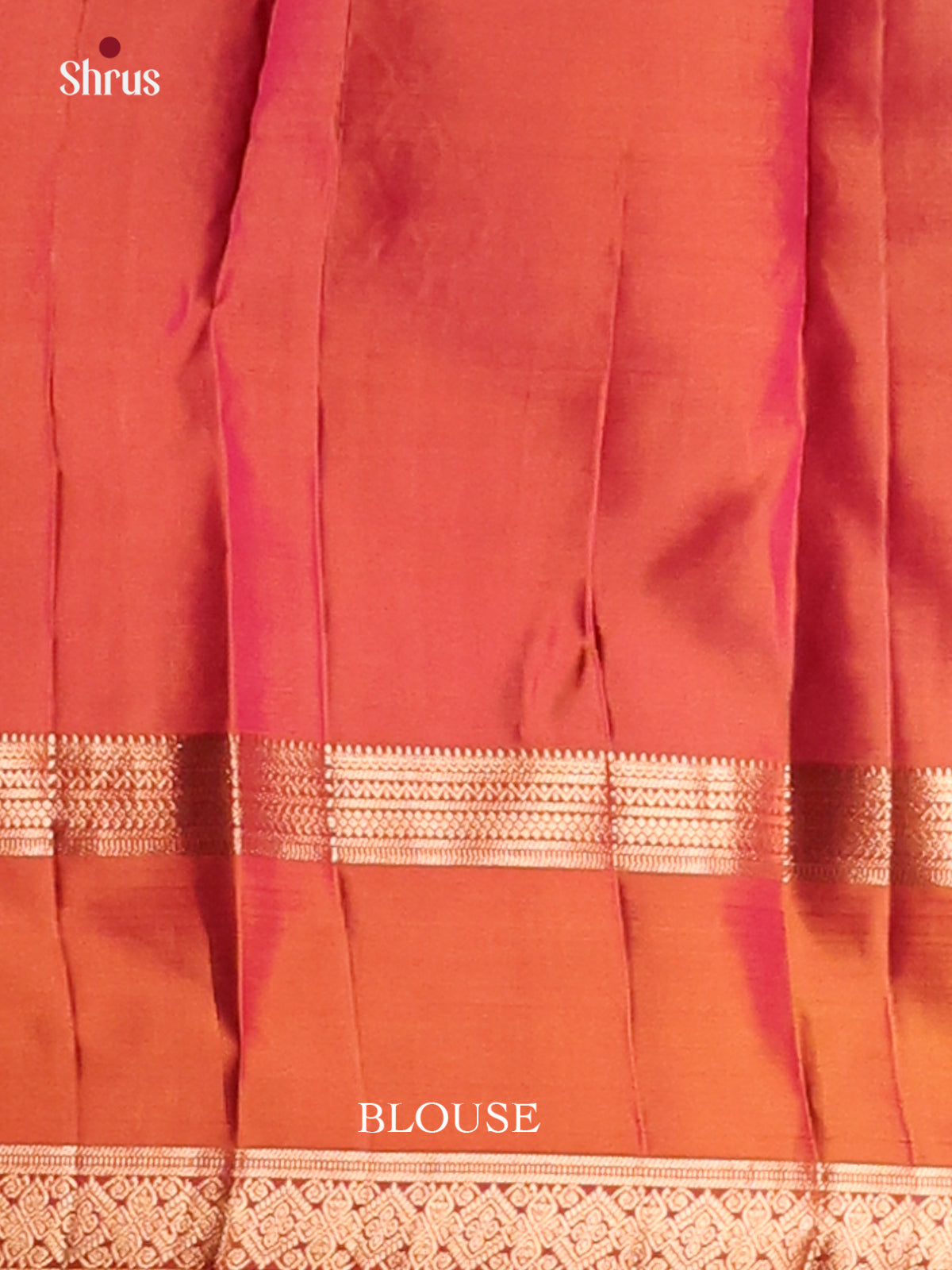 Exquisite Purple Kanchipuram silk (HR) Saree with rettaipet Orange border