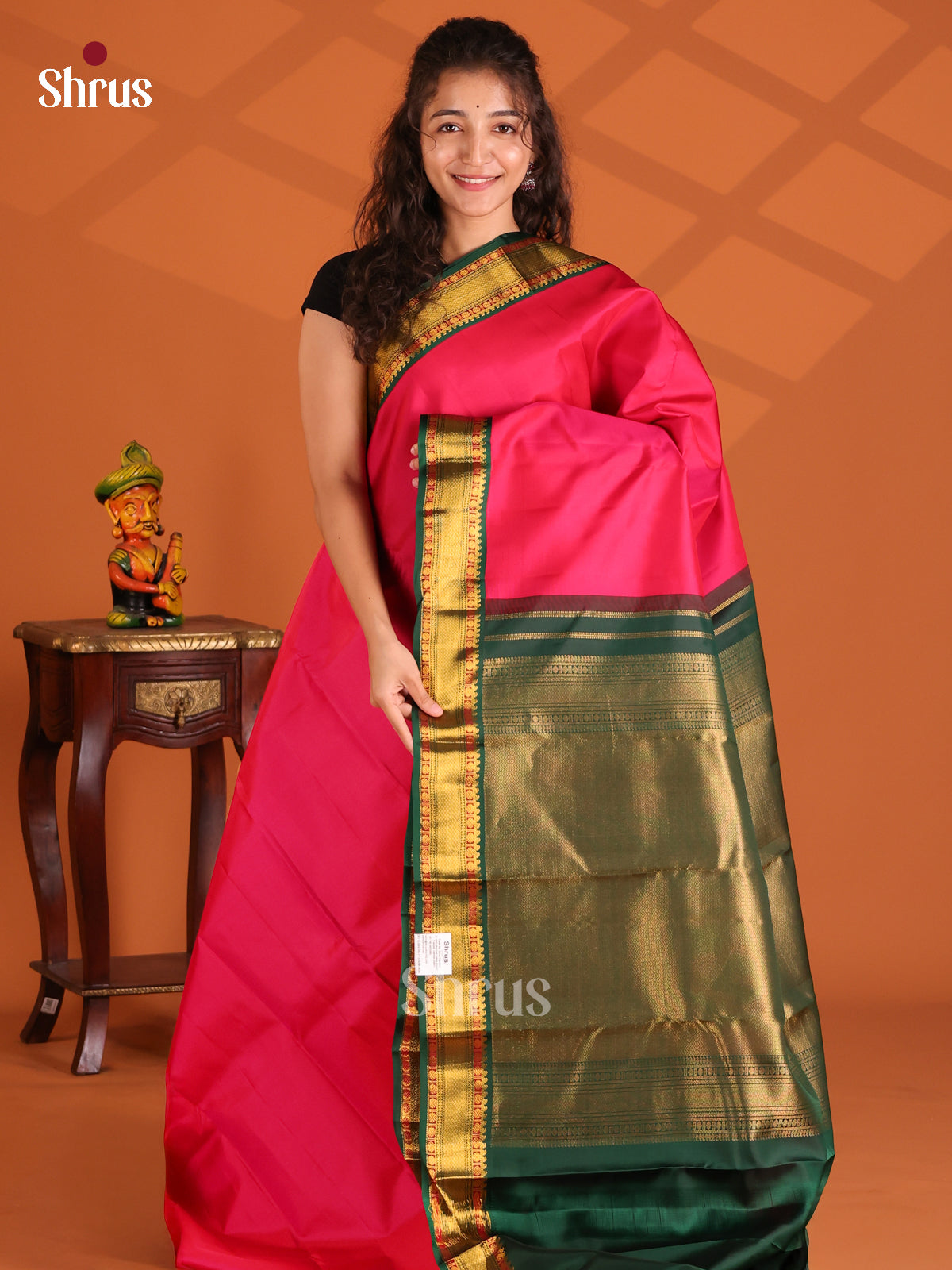 DFS10205 - Kanchipuram silk (HR) Saree - Shop on Shrus.com