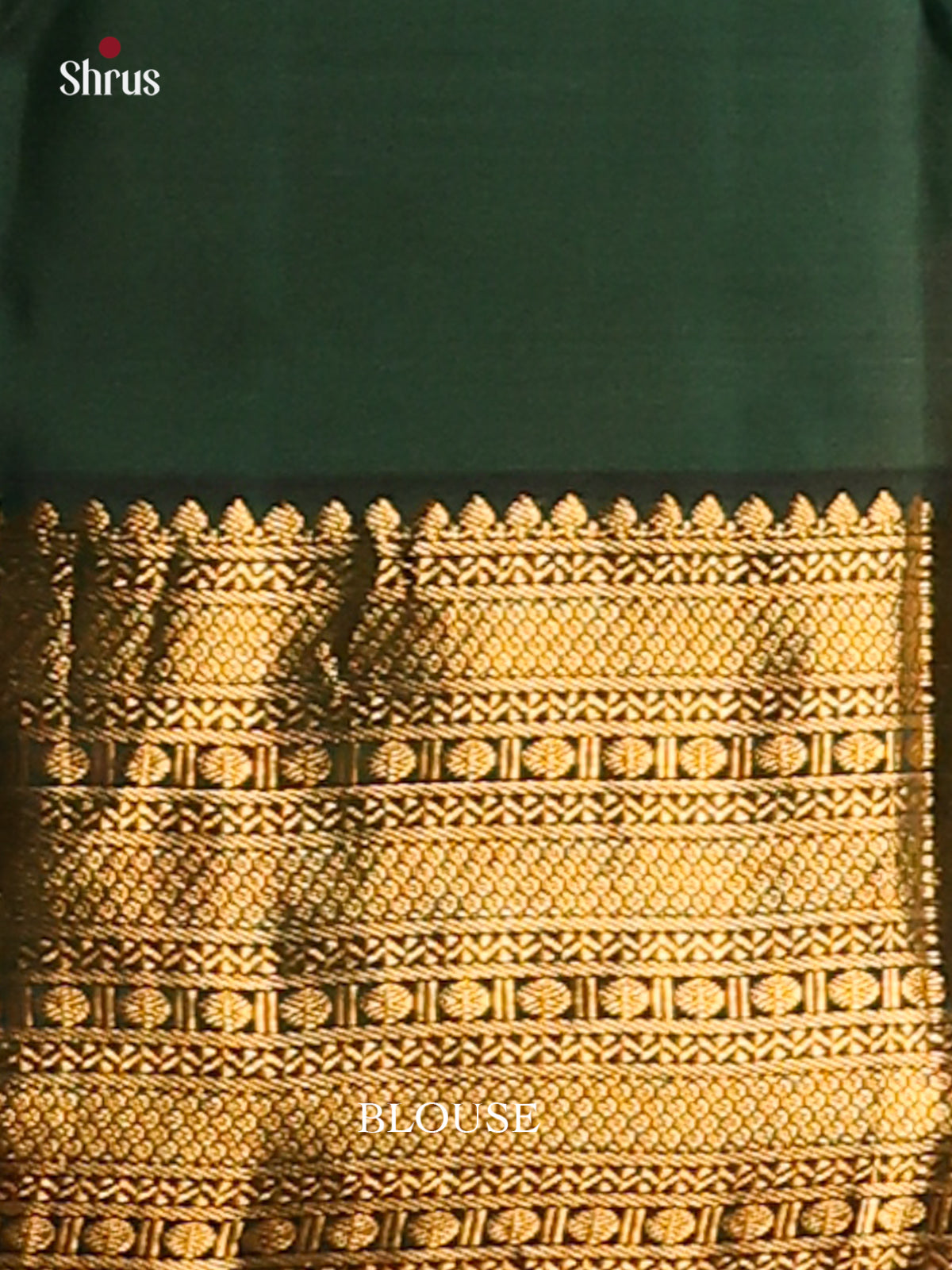 Fabulous Red Kanchipuram silk Saree with criss cross checks & brocade pallu - Shop on Shrus.com