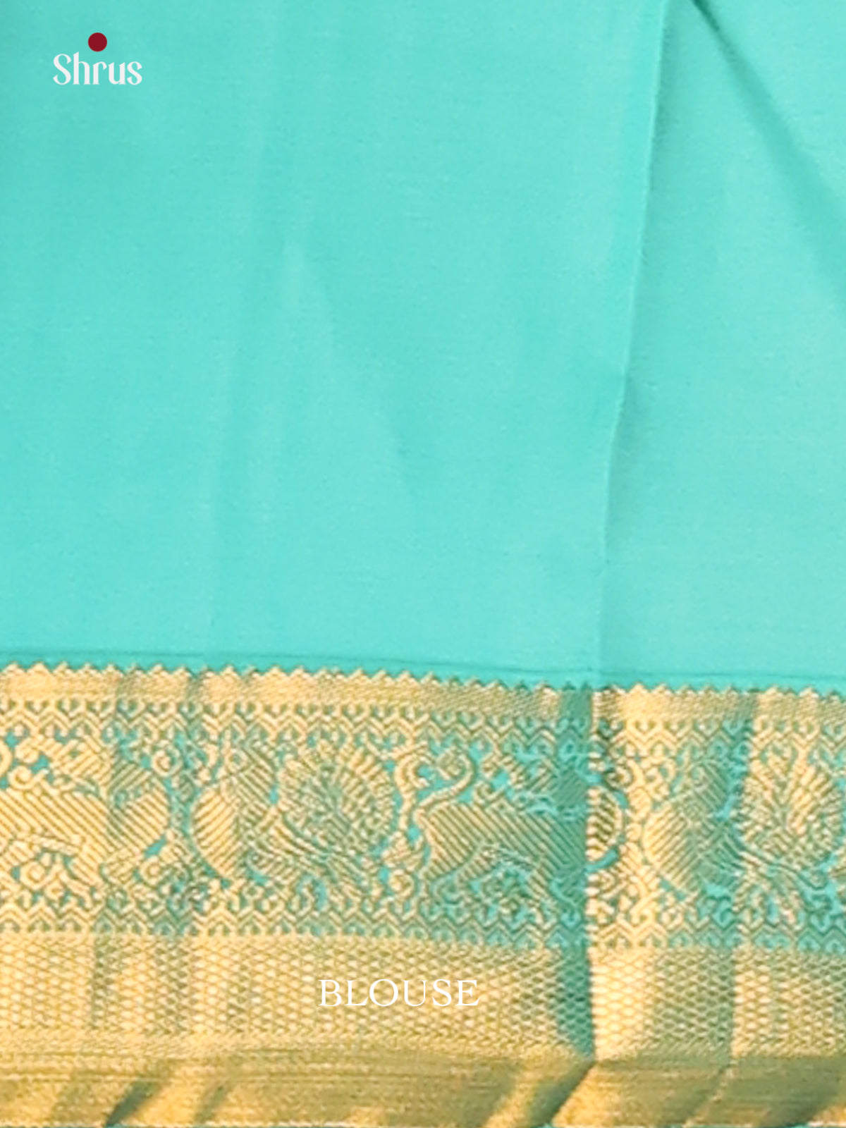 Stunning Red Kanchipuram silk Saree with rich traditional border-2