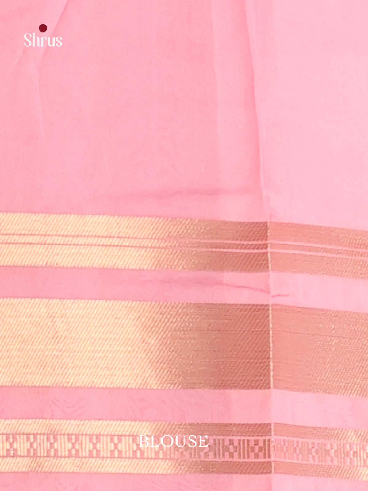Pink - Semi Organza Saree