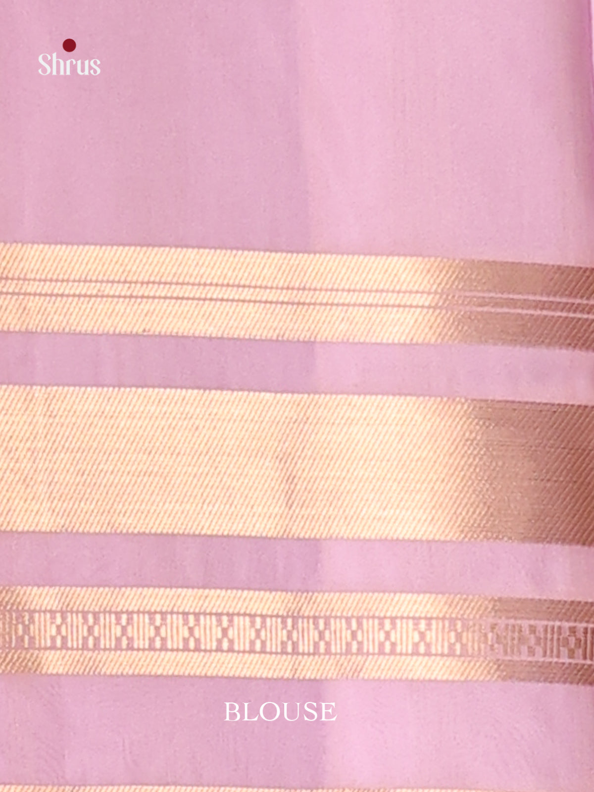 Cream & Lavender - Semi Organza Saree
