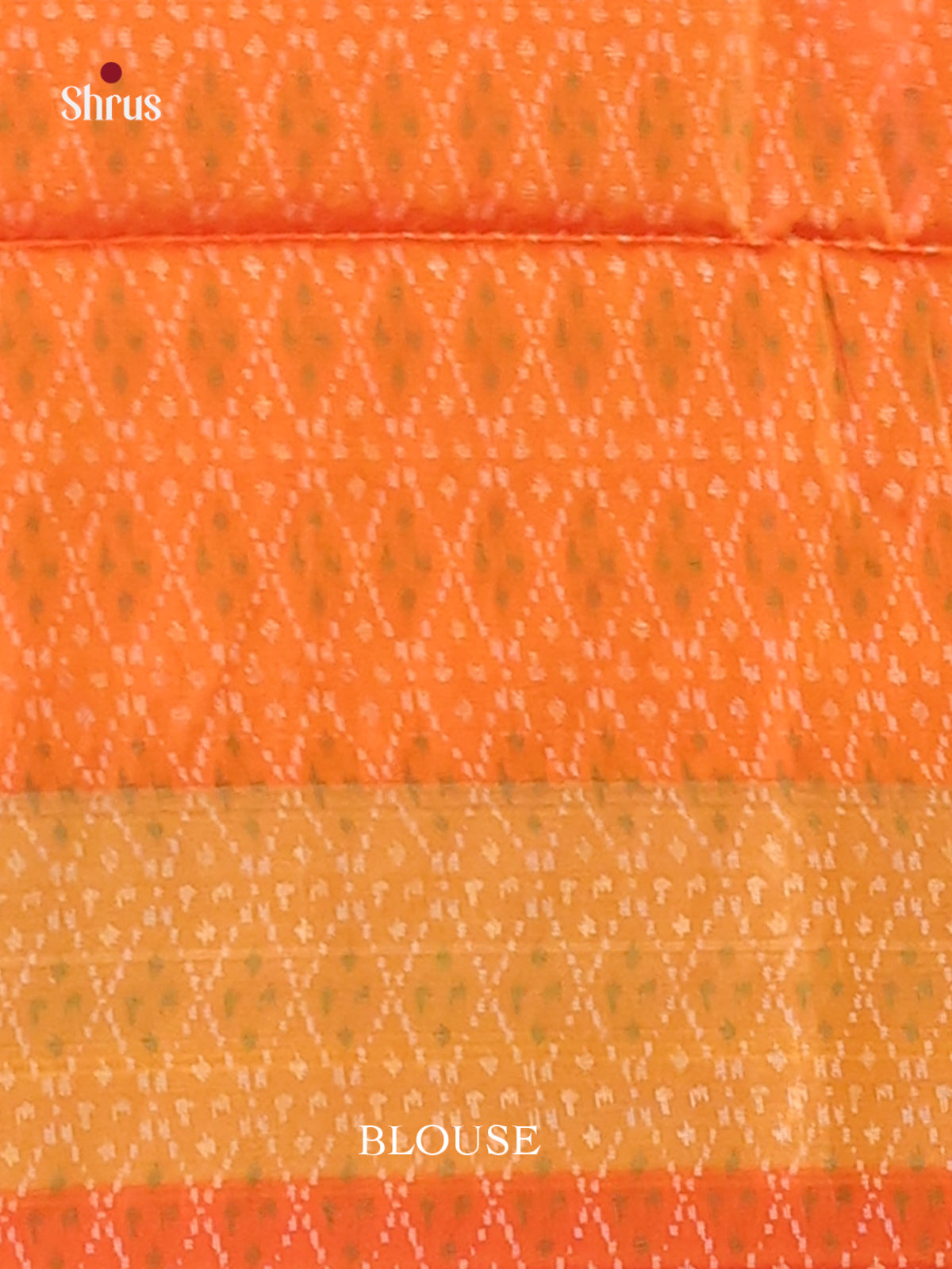 Orange- Champa semitussar Saree