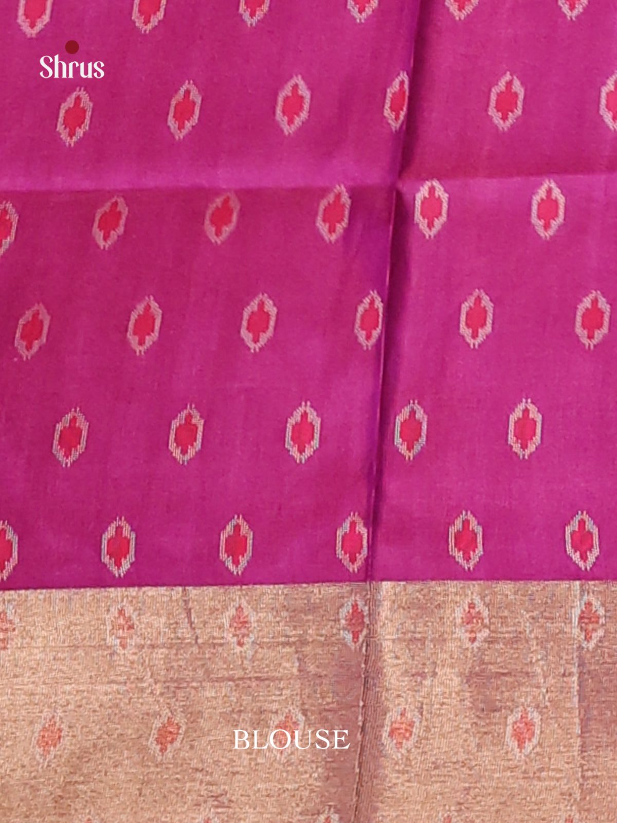 Pink & Purple - Champa semitussar Saree