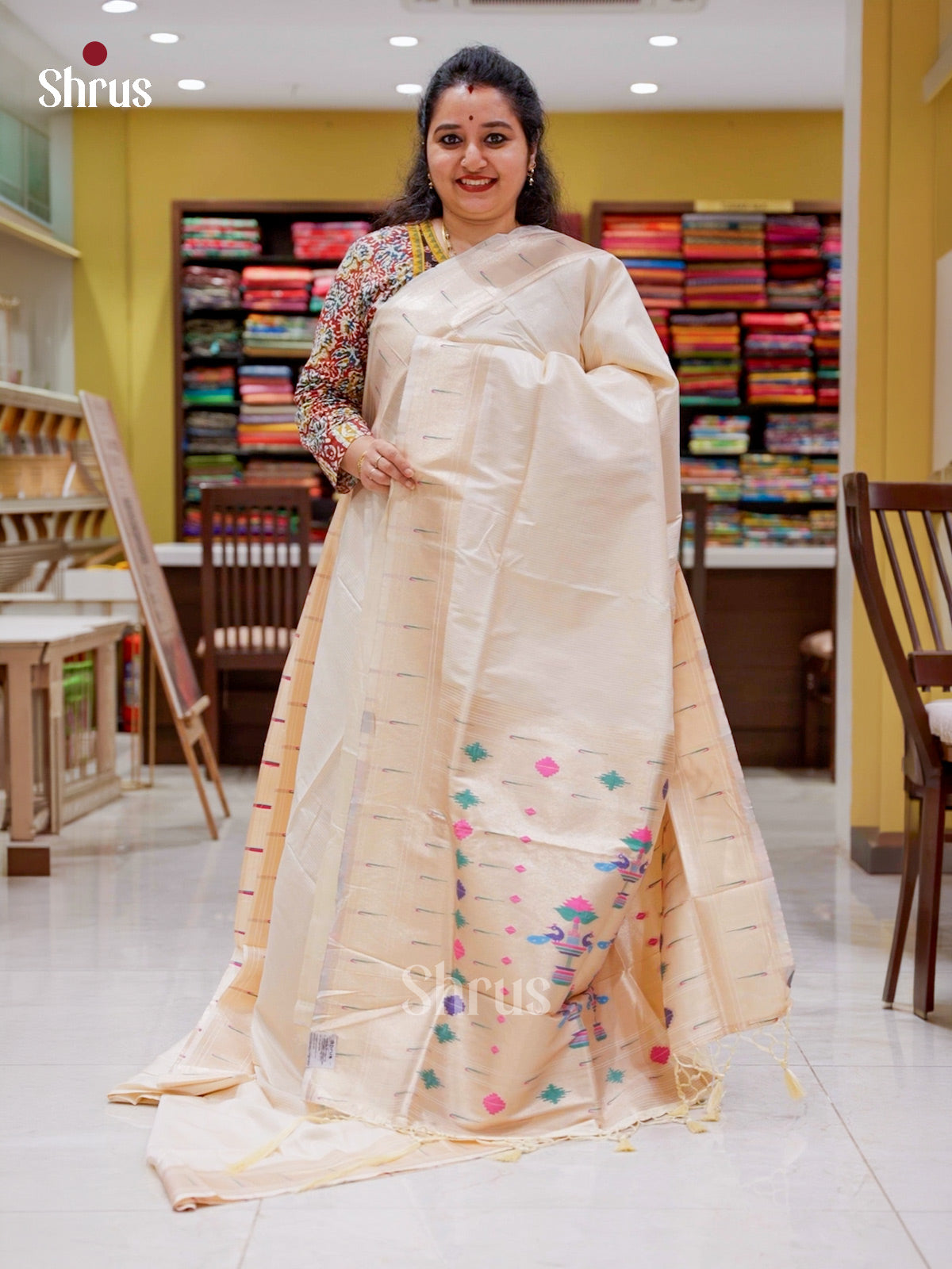 Semi Paithani Saree - DFS11019