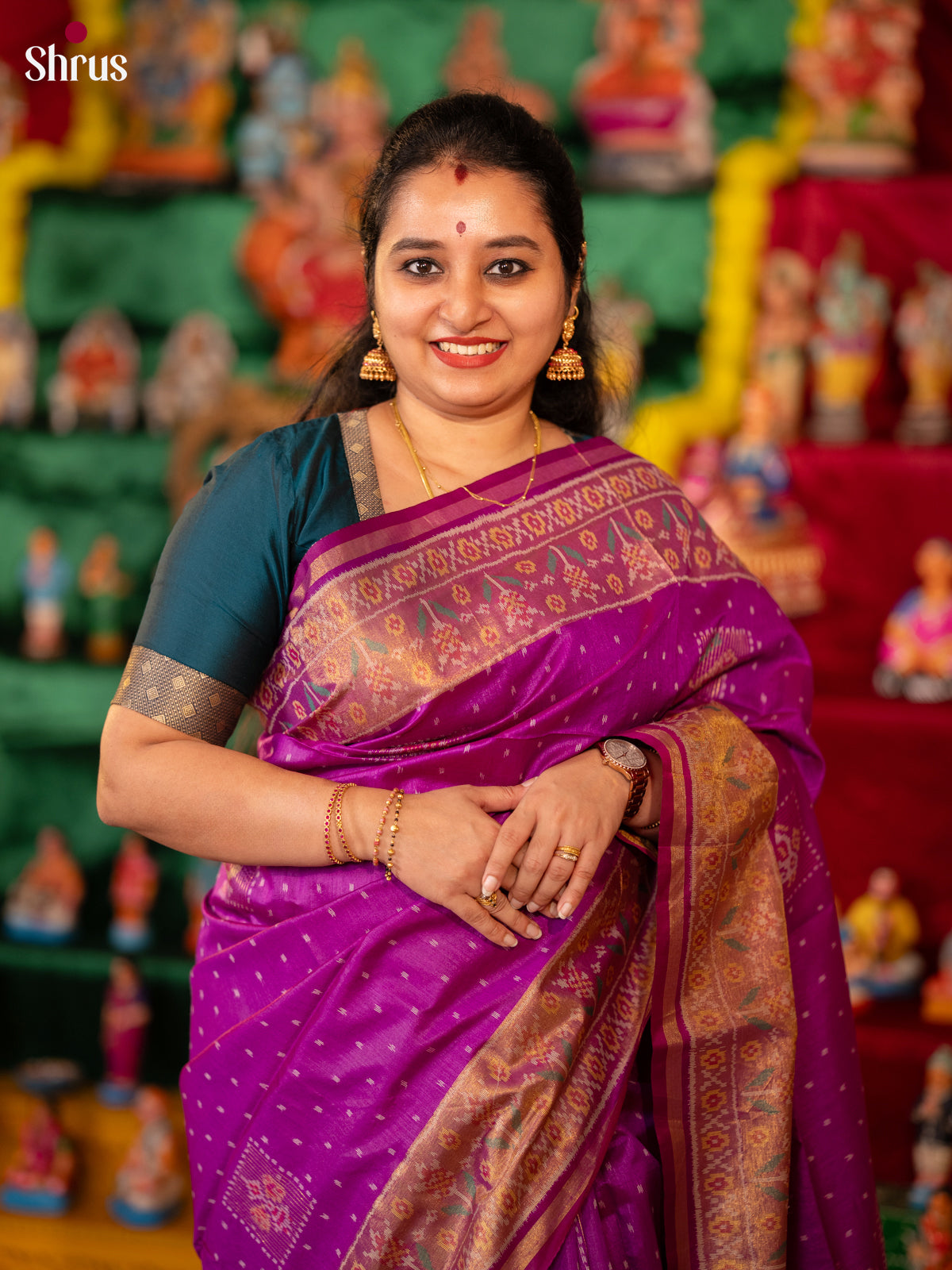 DFS11033-Champa semitussar Saree