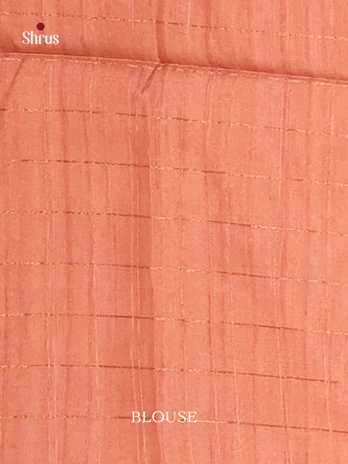 Peach & Brown- Champa semitussar Saree - Shop on Shrus.com