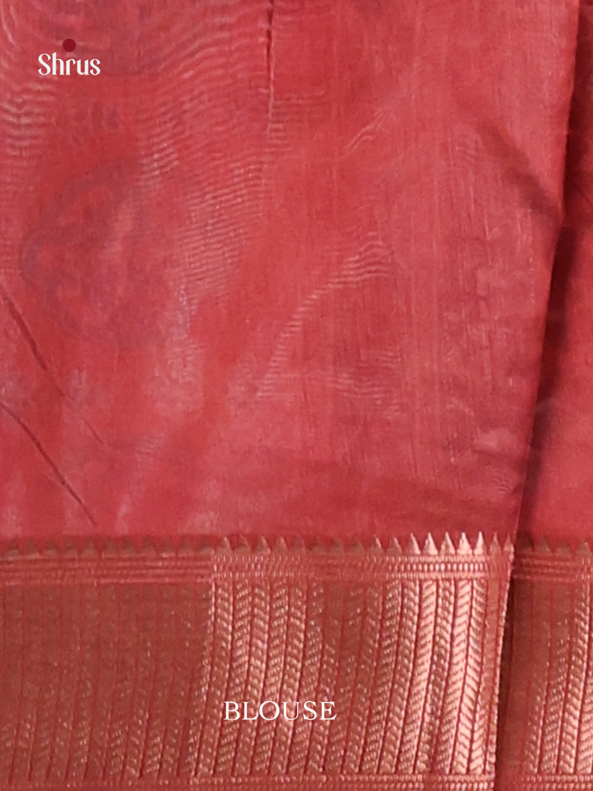 Maroon - Champa semitussar Saree - Shop on Shrus.com