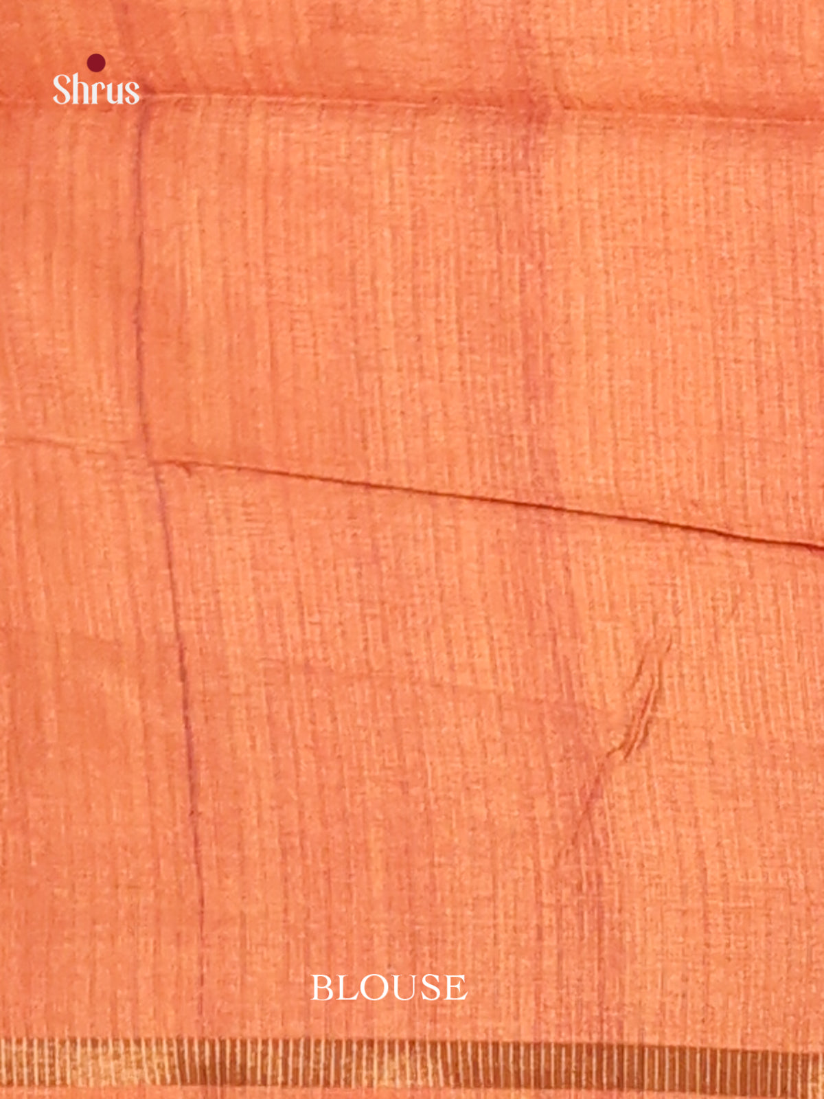 Brick - Champa semitussar Saree