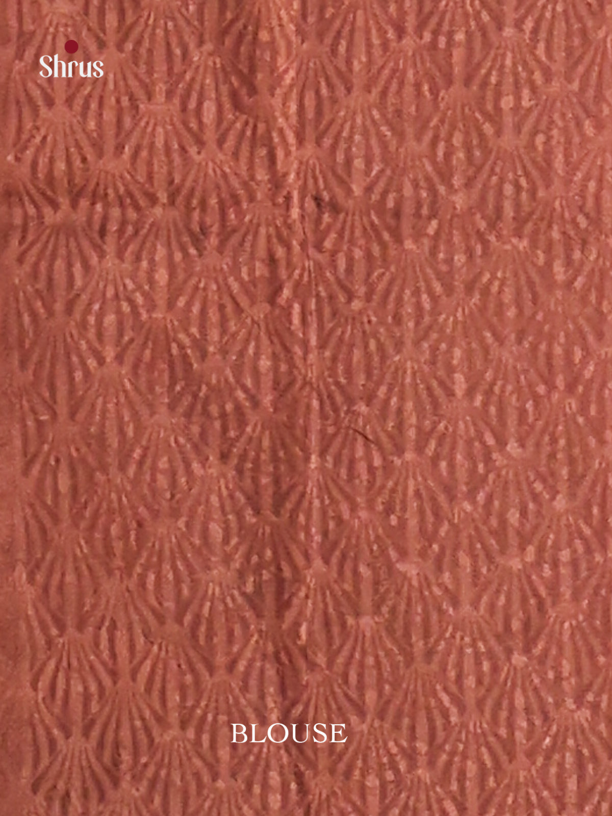 Brown & Pink - Semi Tussar Saree