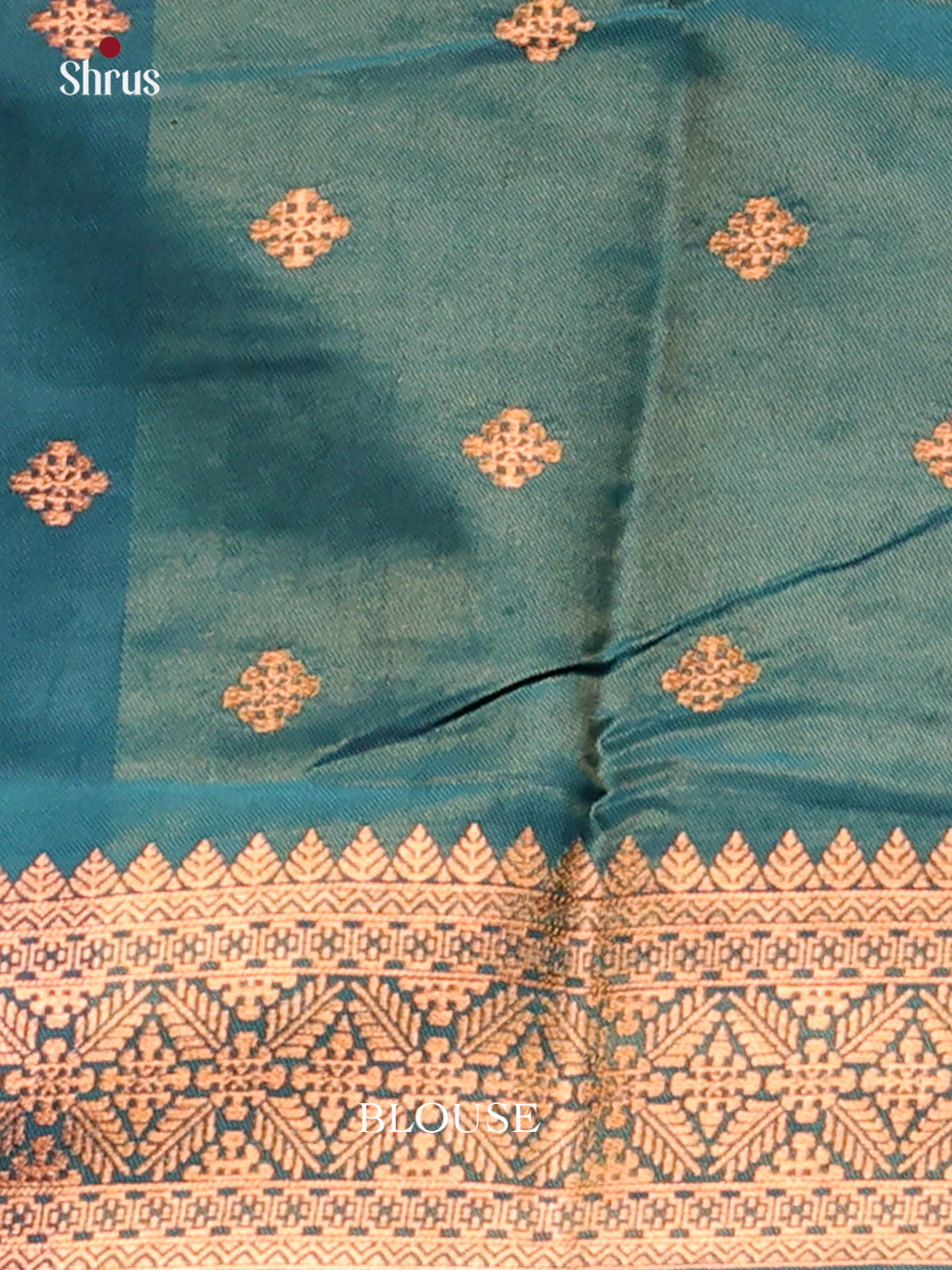 Pastel Green & Green - Semi Softsilk Saree - Shop on Shrus.com