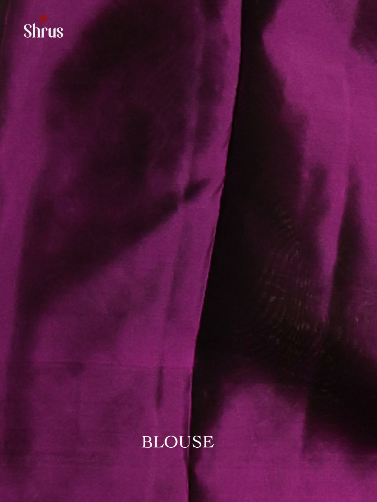Shimmery Green Softsilk-halfpure Saree with floral brocade Violet pallu - Shop on Shrus.com