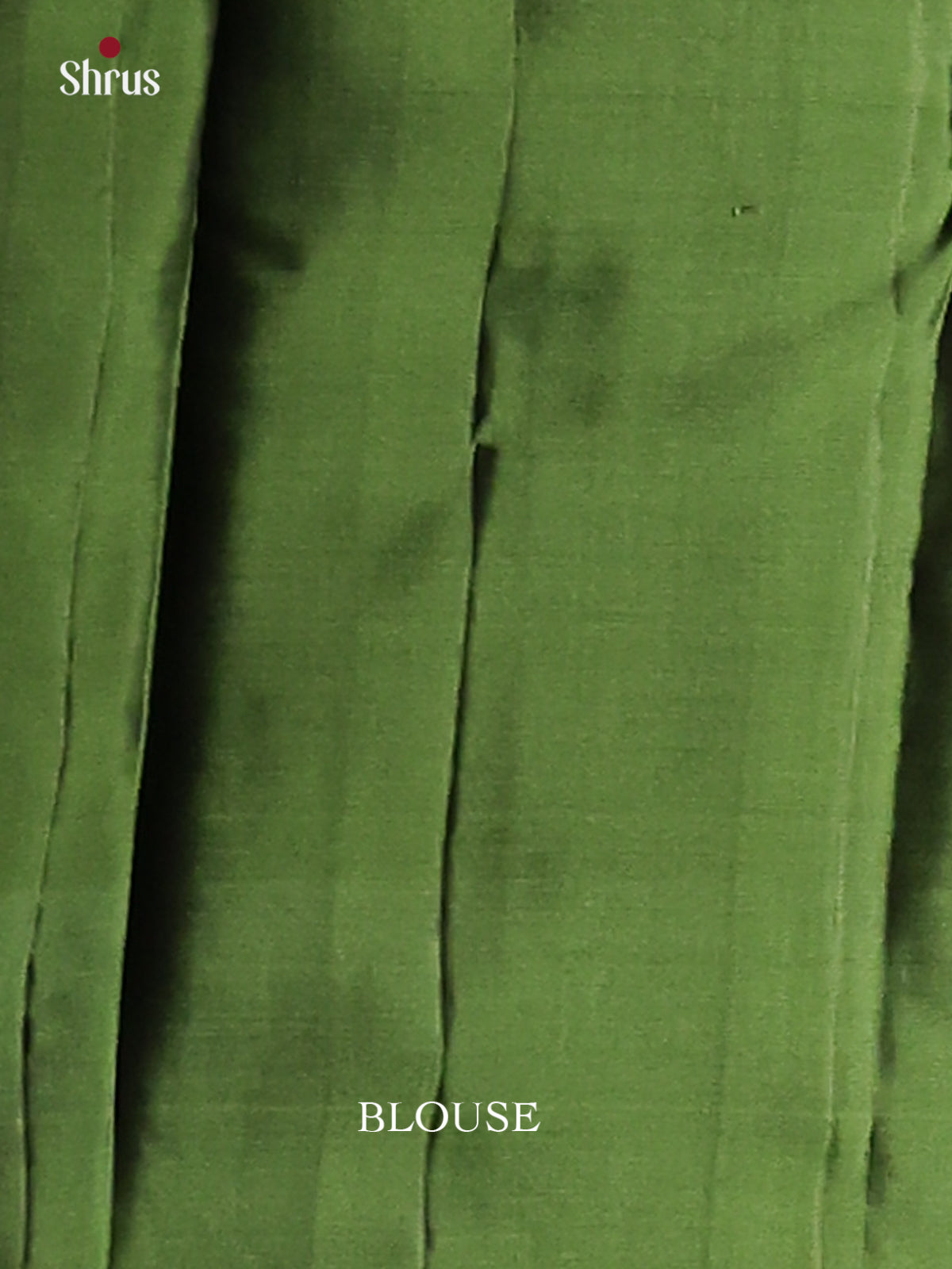 Stunning Blue Softsilk-halfpure Saree with green floral brocade pallu