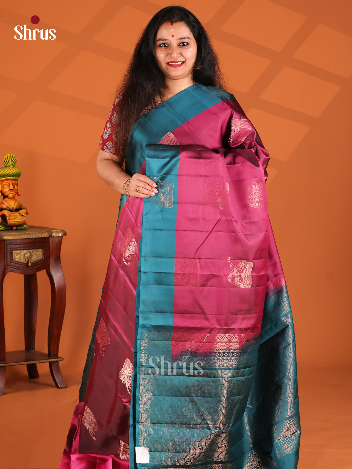 DFS12503- Softsilk-halfpure Saree