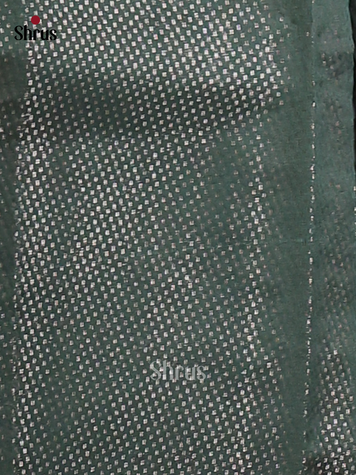 Green - Semi Jute Saree - Shop on Shrus.com
